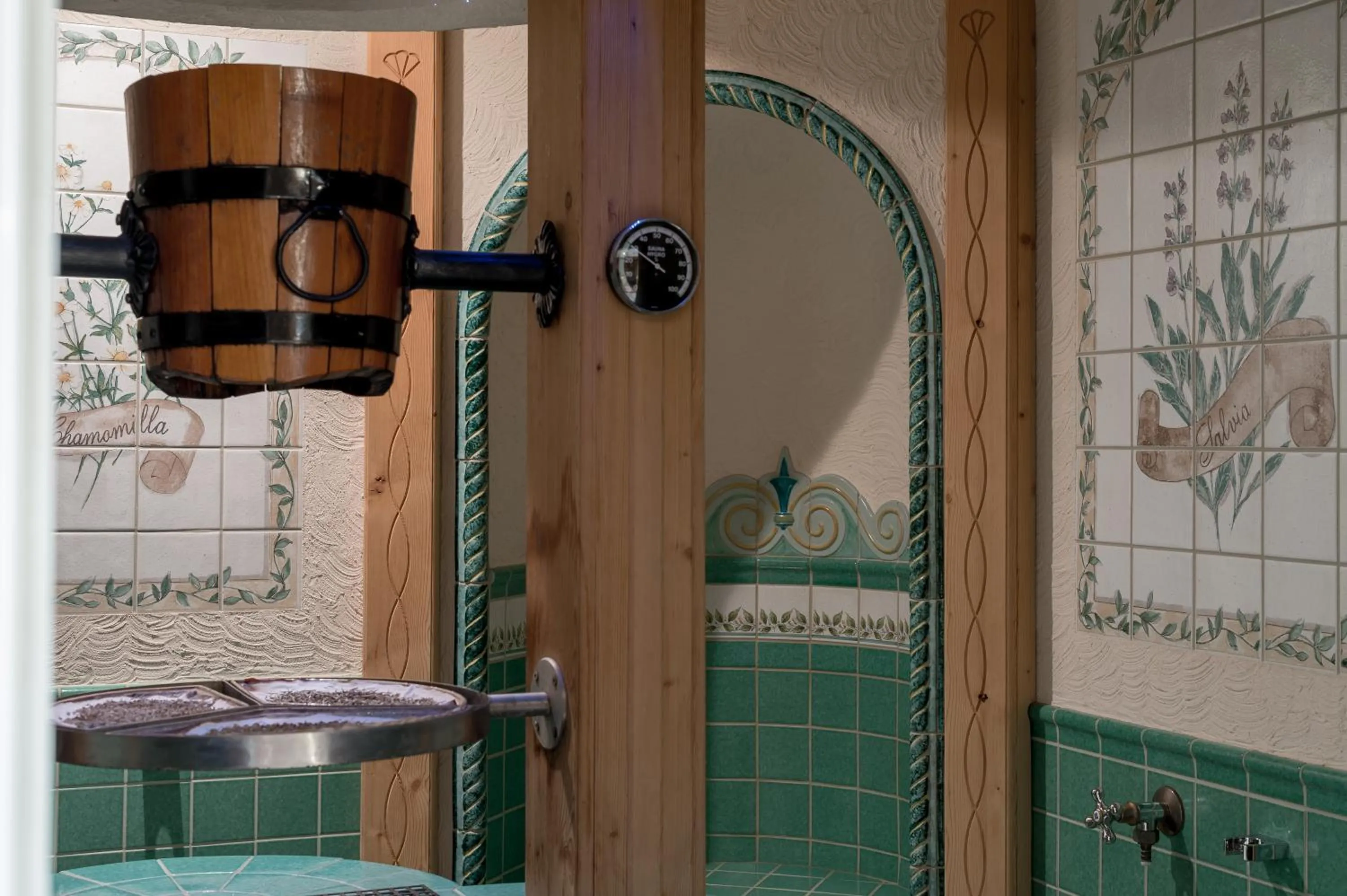 Sauna in 4 Sterne Superior Mühle Resort 1900 - Adults only