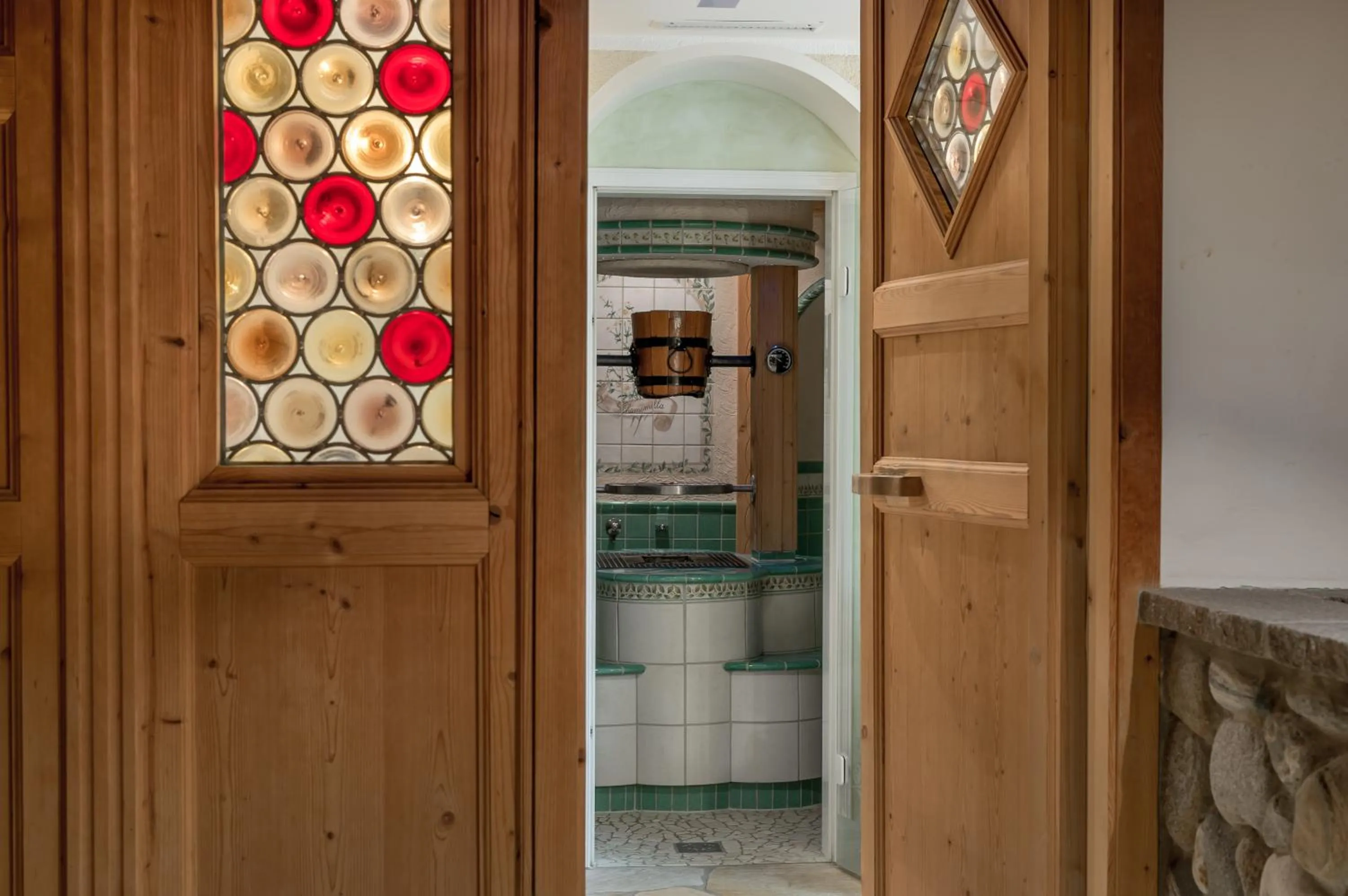 Sauna in 4 Sterne Superior Mühle Resort 1900 - Adults only