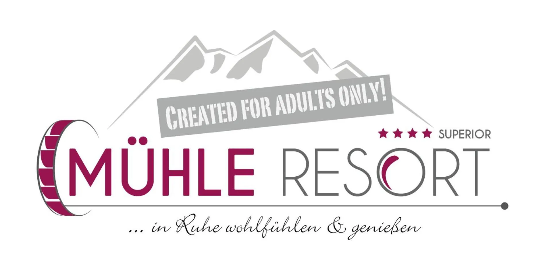 Logo/Certificate/Sign in 4 Sterne Superior Mühle Resort 1900 - Adults only