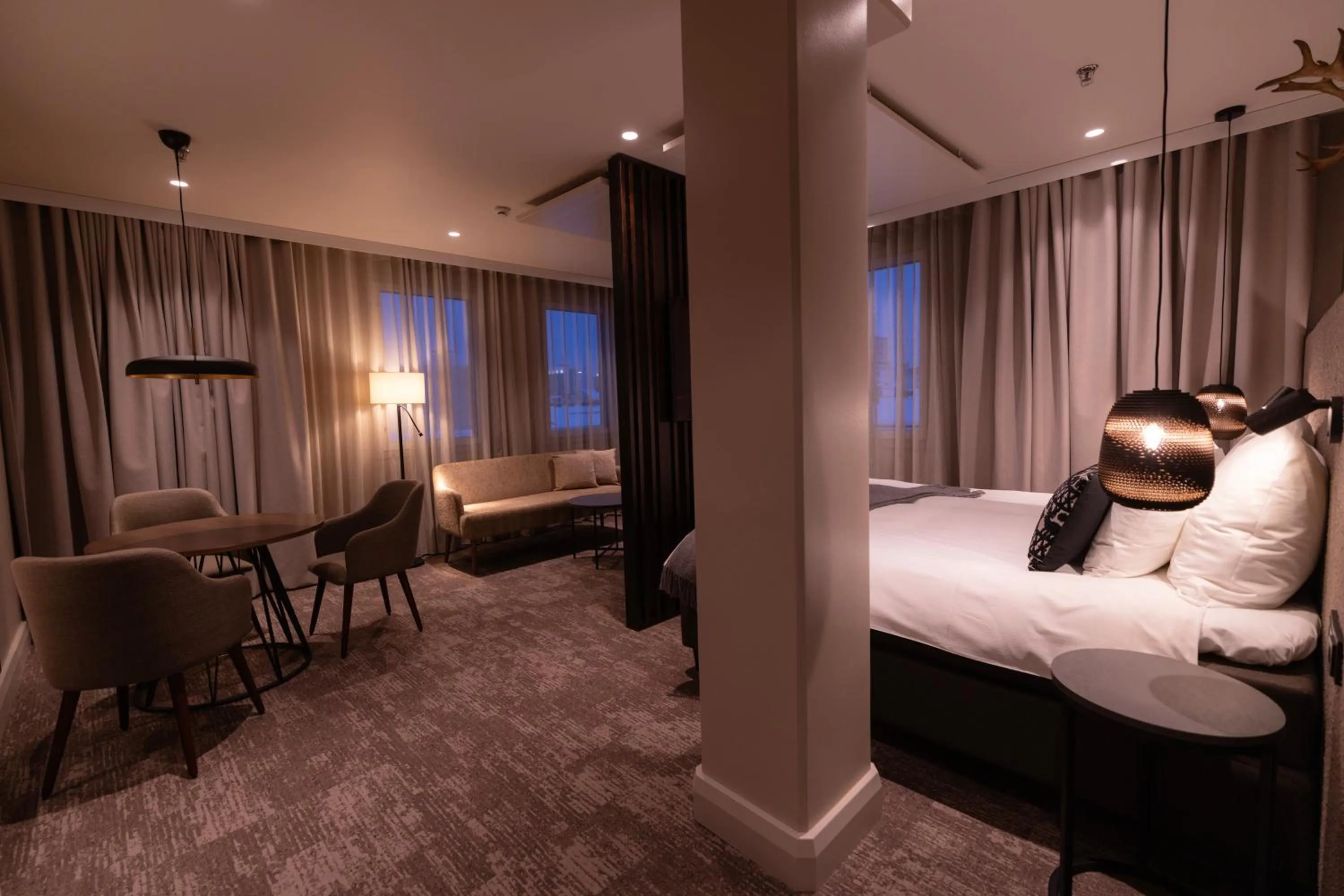 Photo of the whole room, Bed in Lapland Hotels Oulu