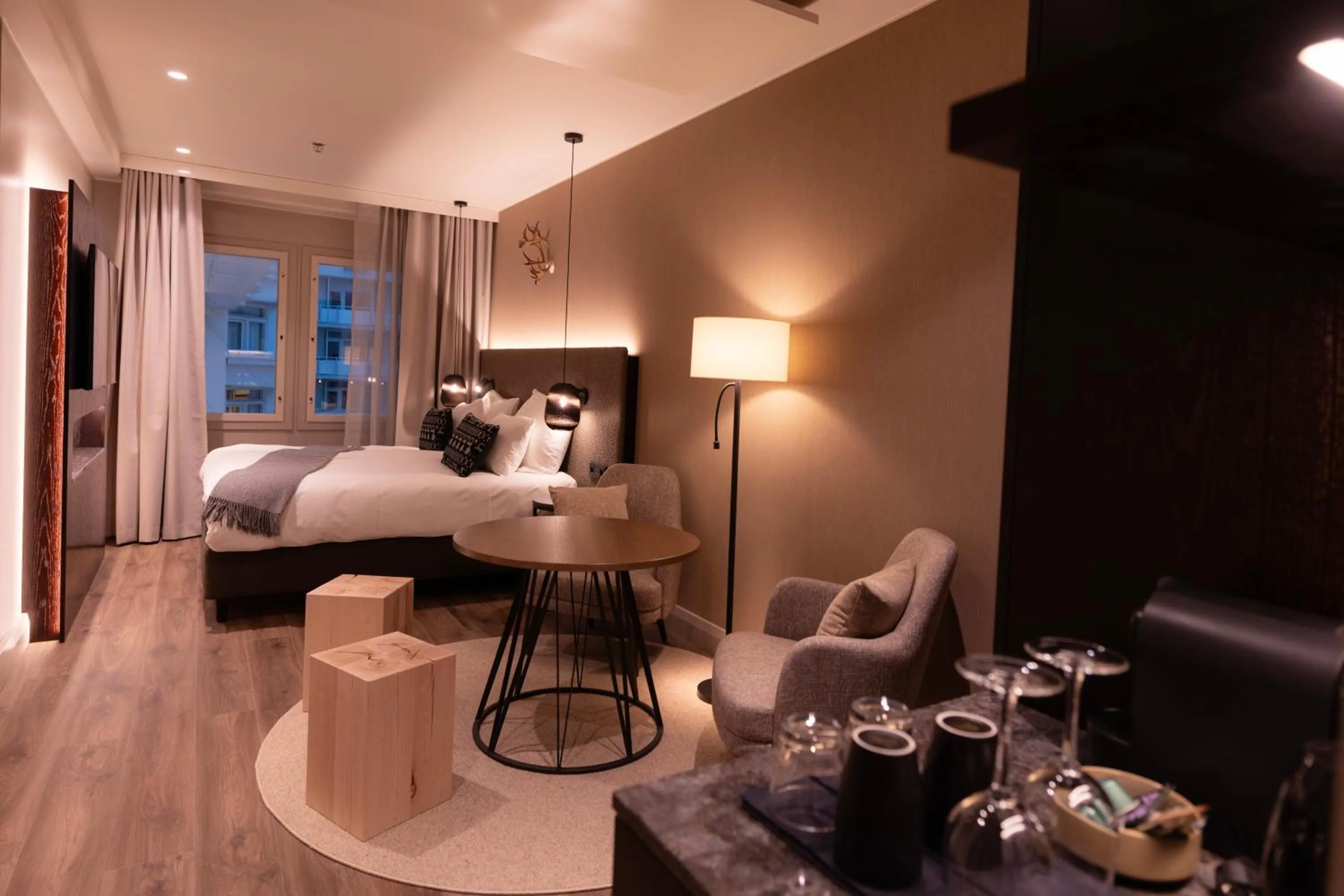 Photo of the whole room, Bed in Lapland Hotels Oulu