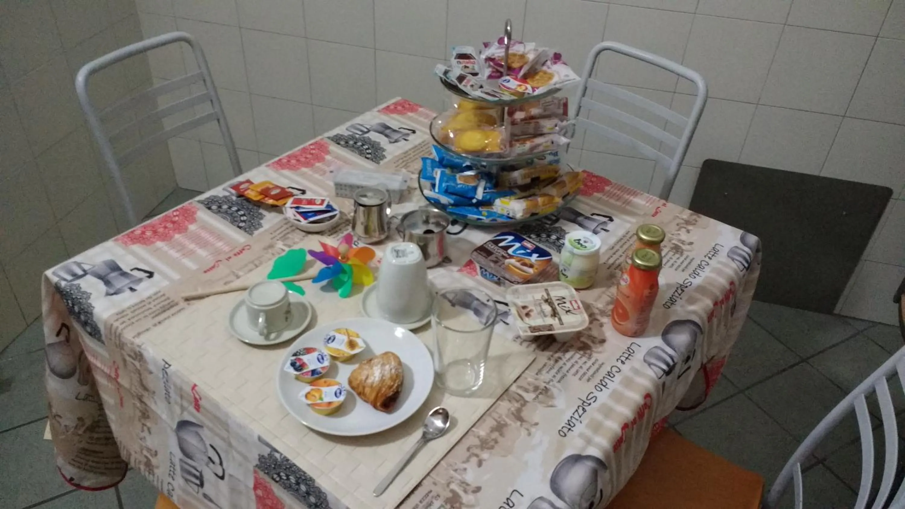 Food and drinks in A Casa di Arturo