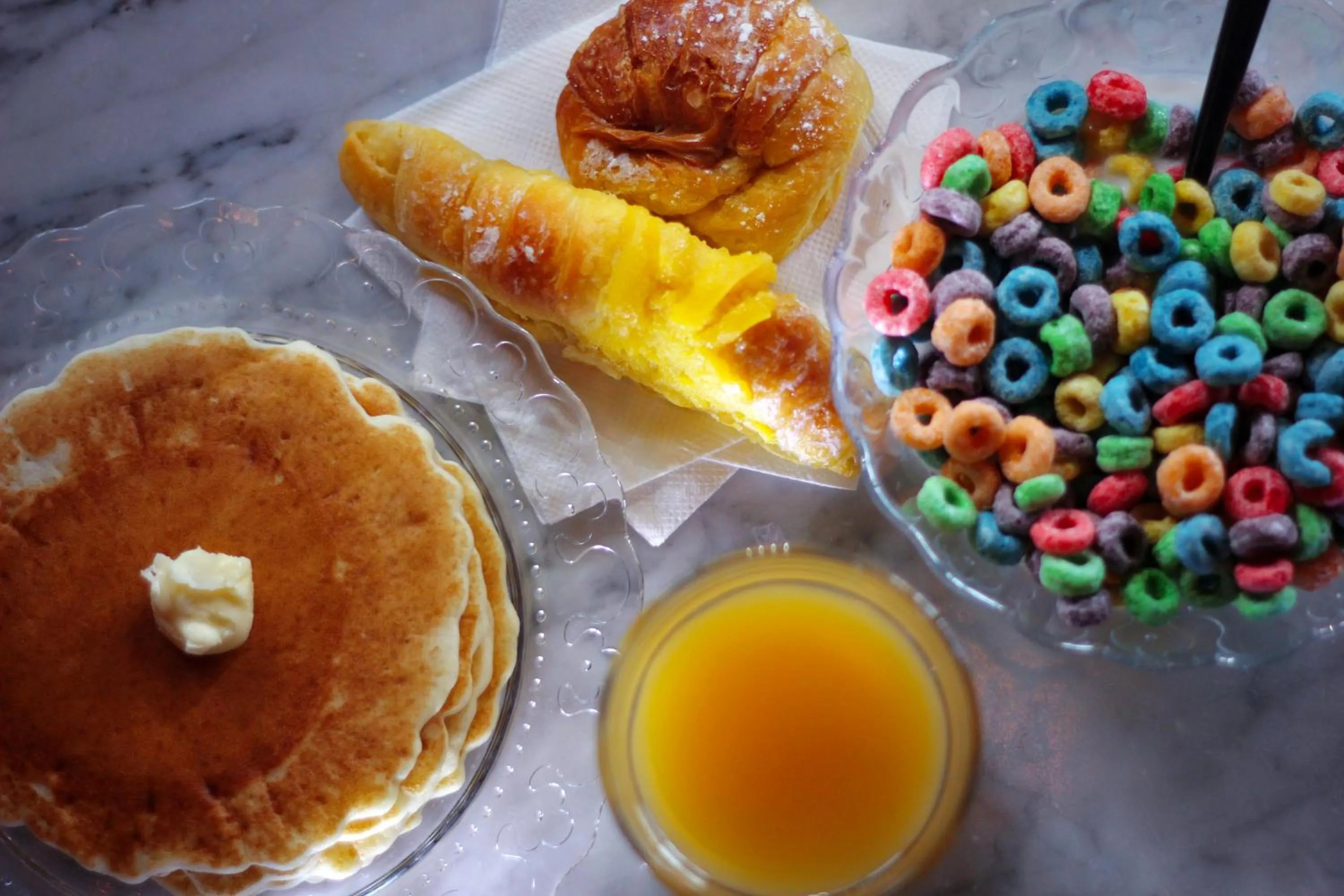 Breakfast, Food in Crates at the Gaythering - Men Only