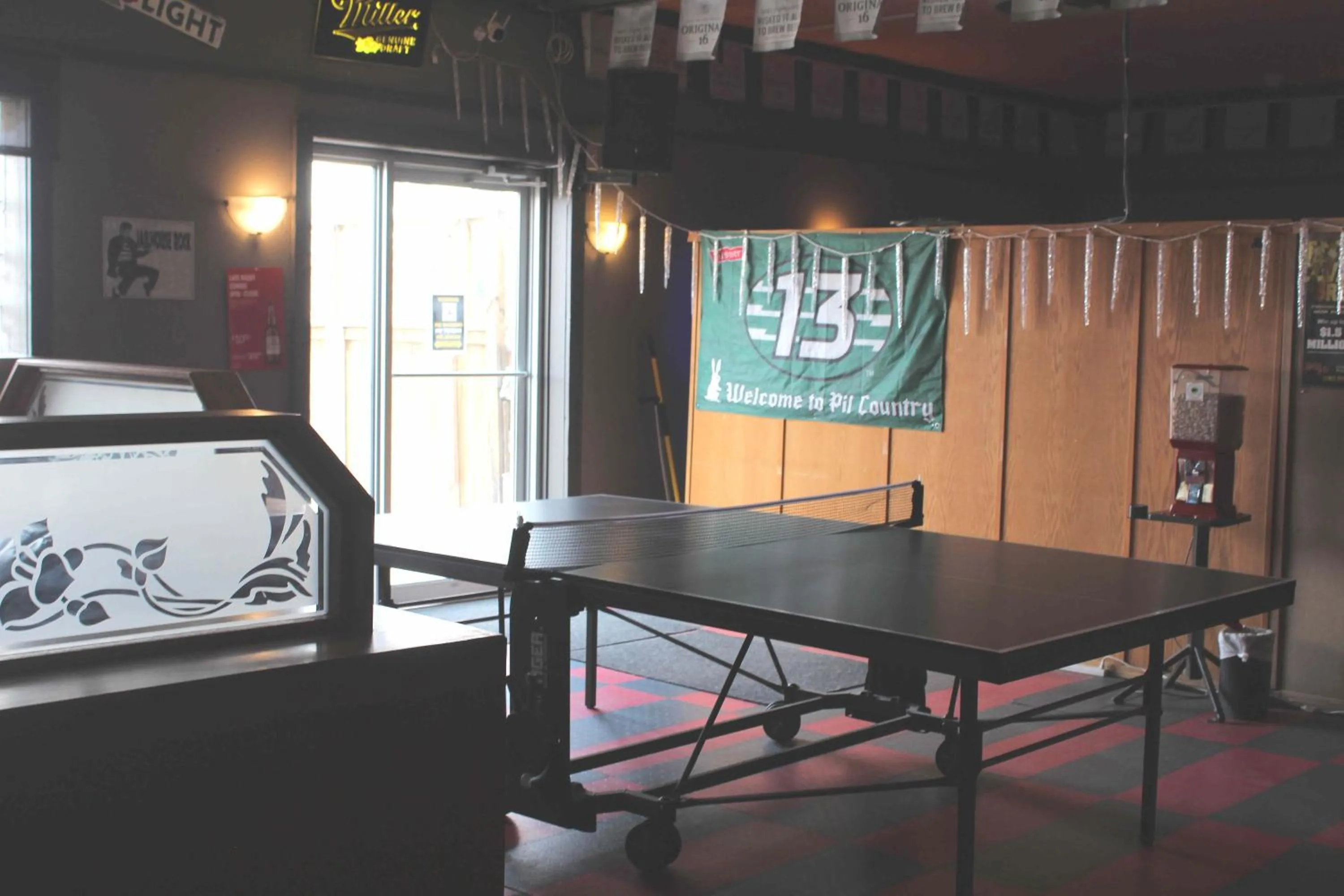 Table tennis in Esterhazy Motor Hotel