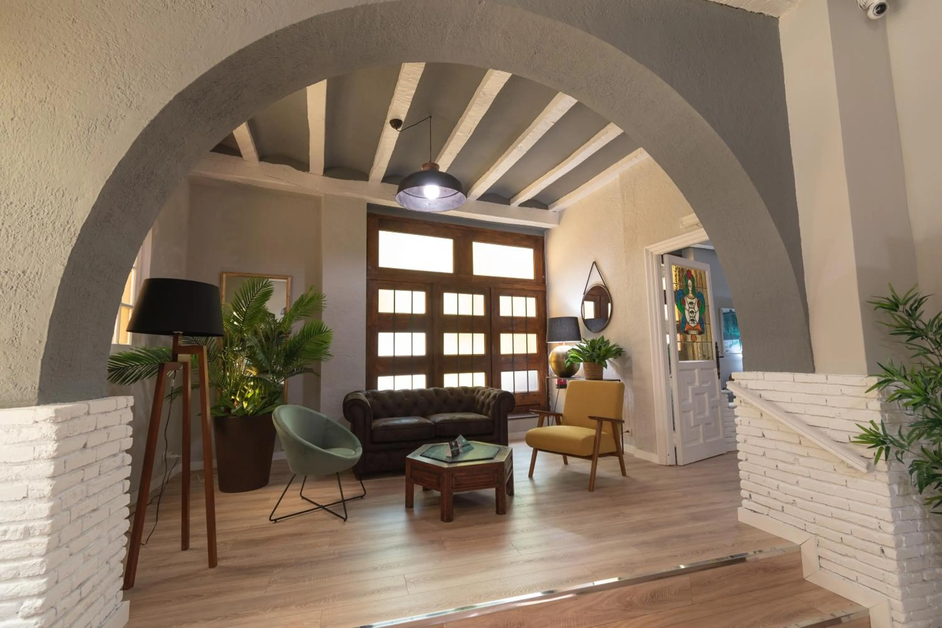 Lobby or reception in Alda Centro Pamplona