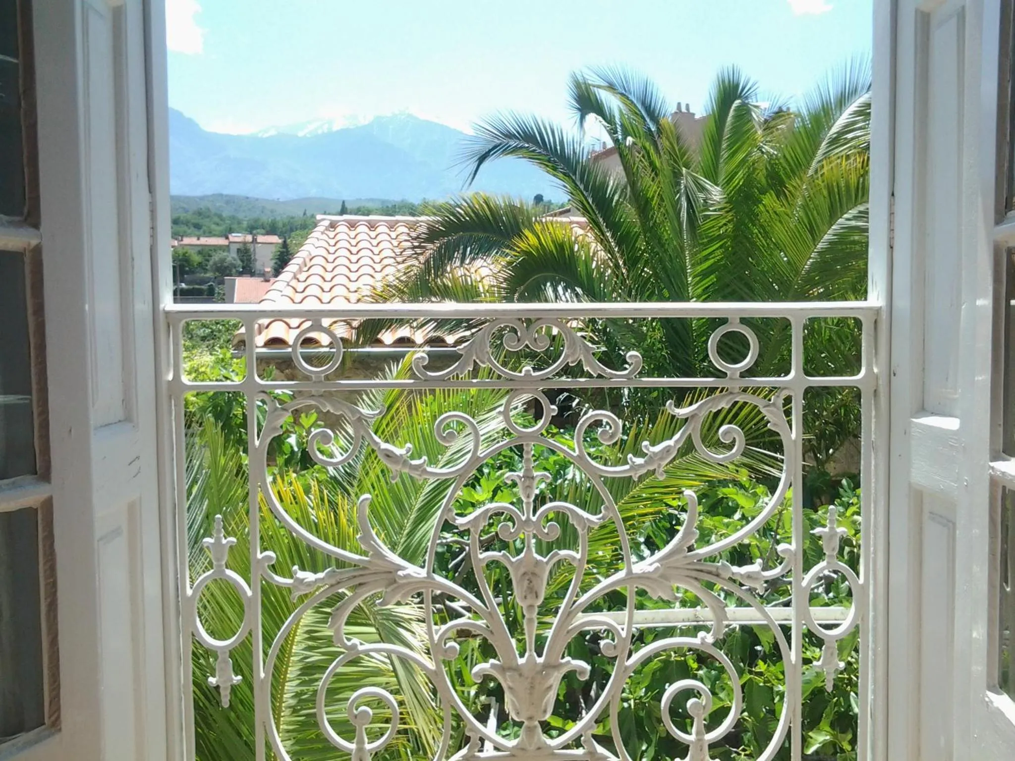 Garden view in Maison 225