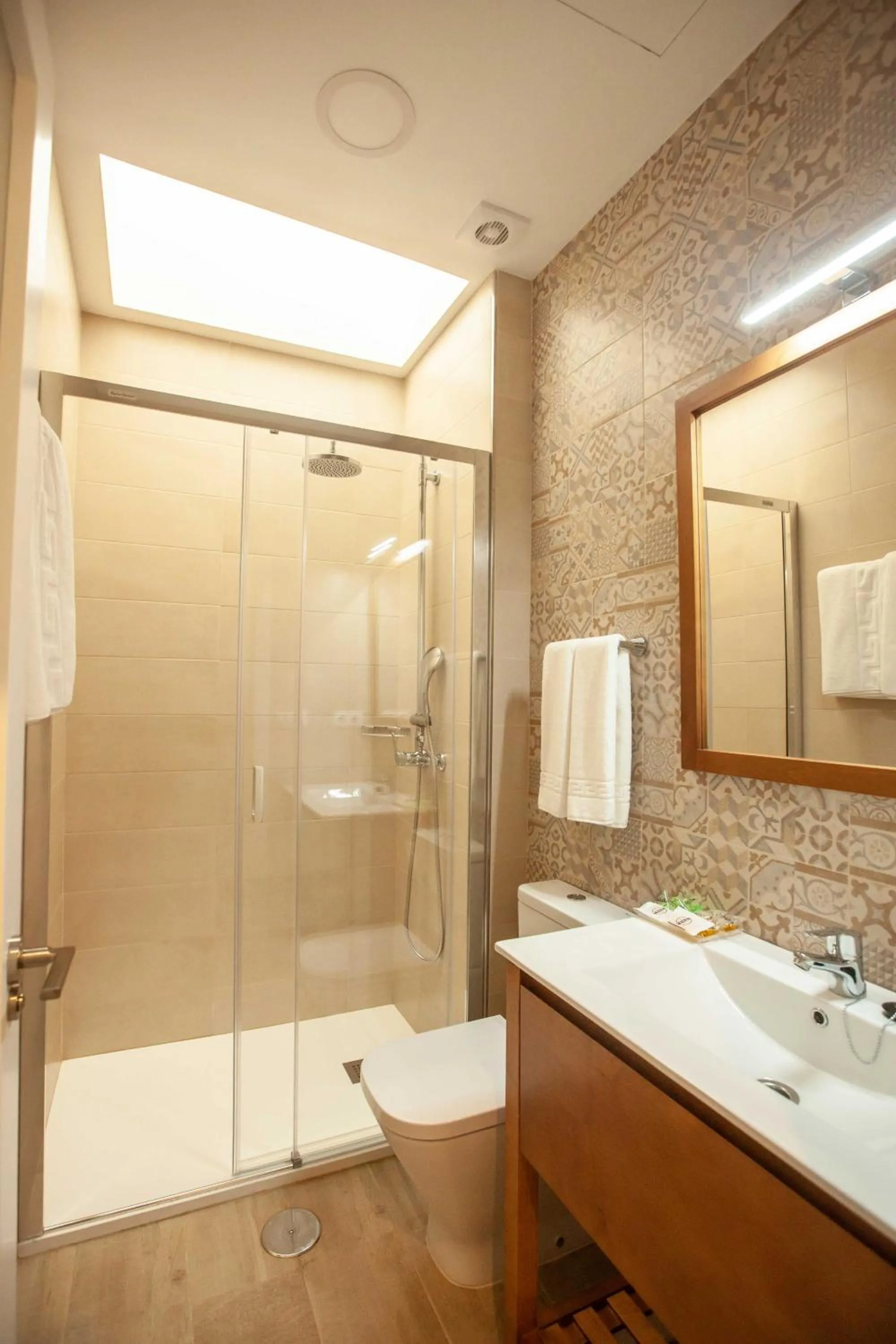 Shower in Apartamentos Maier