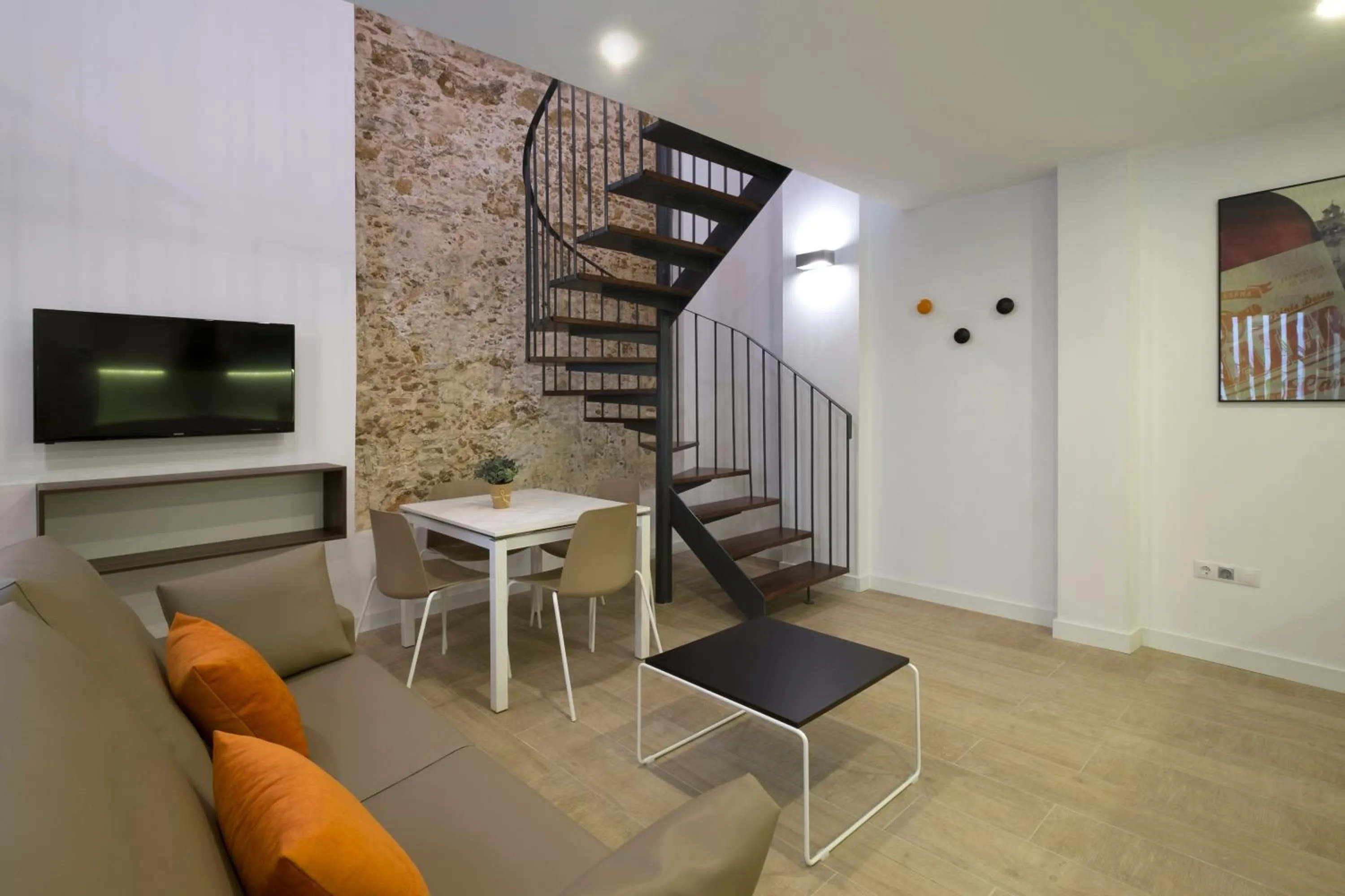 Living room in Apartamentos Maier