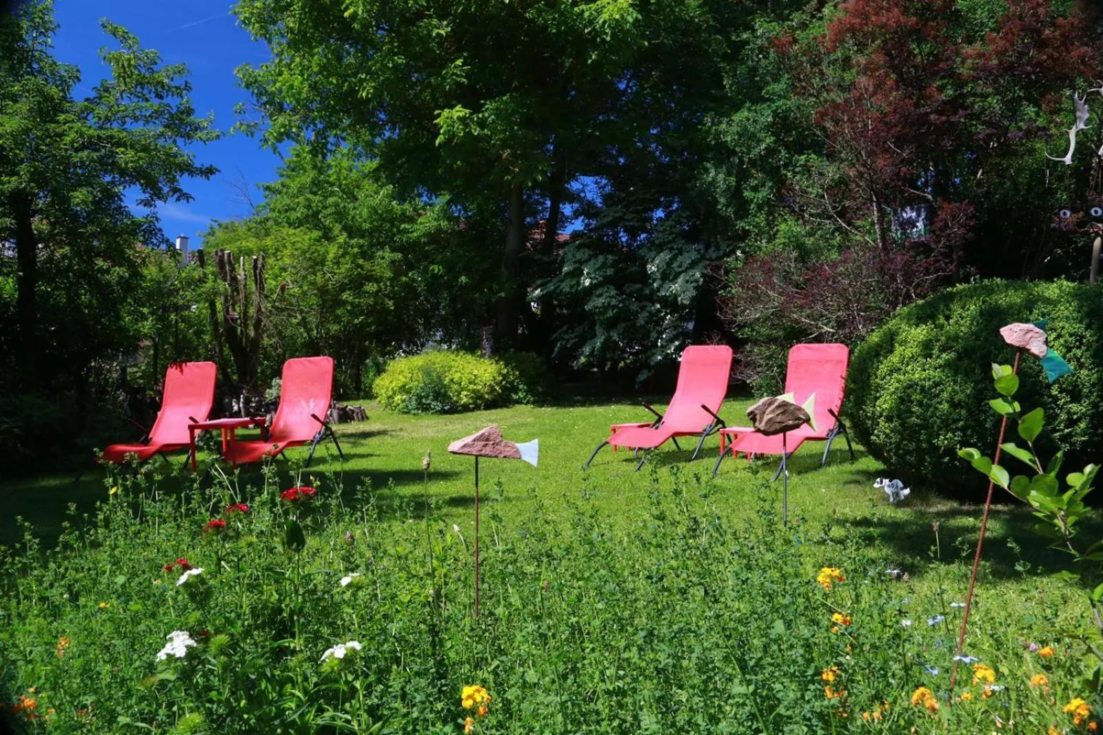 sunbed in mein kleinHOTEL