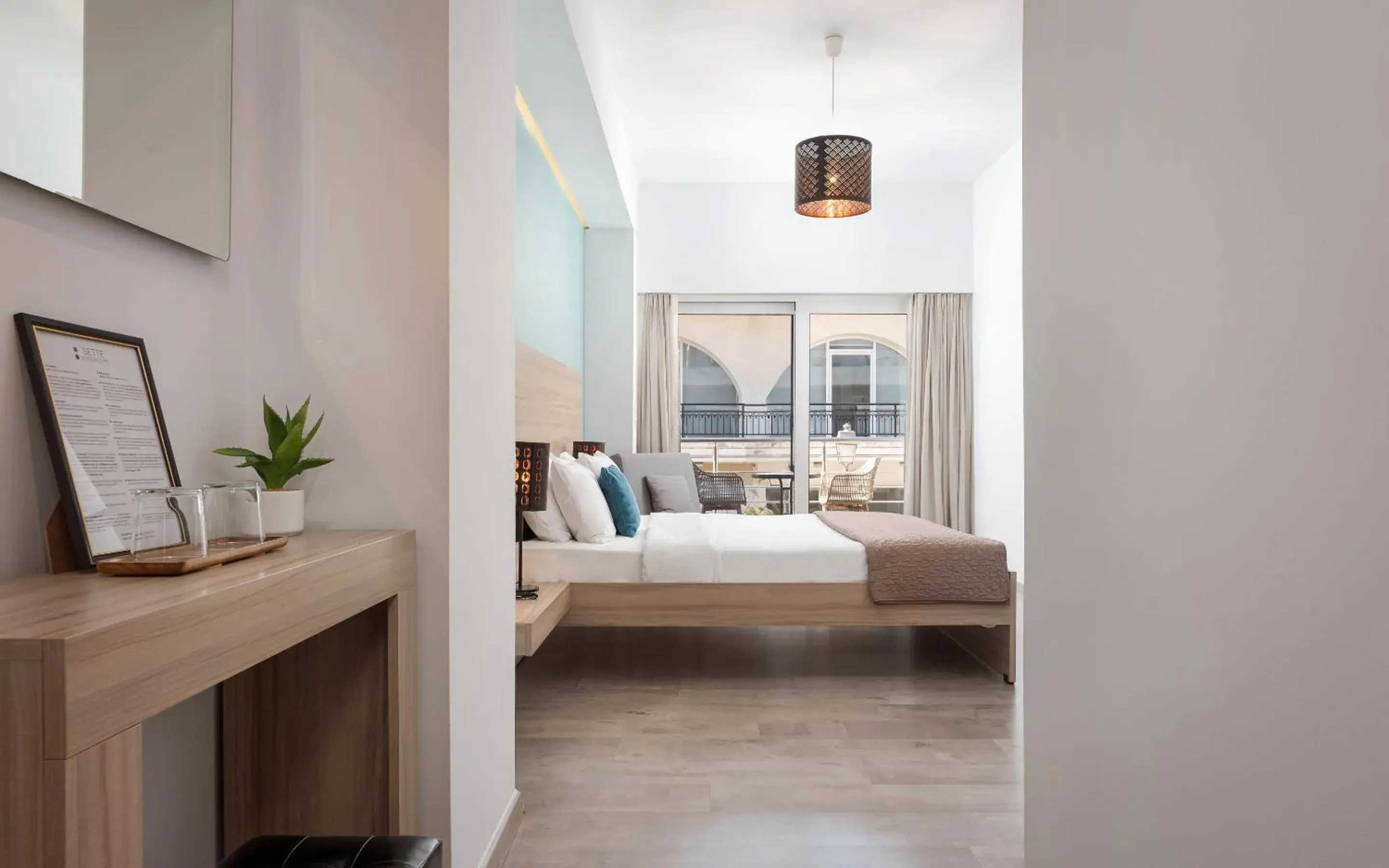 Bed in Sette Suites & Rooms - Adults Only Bed in Sette Suites & Rooms - Adults Only