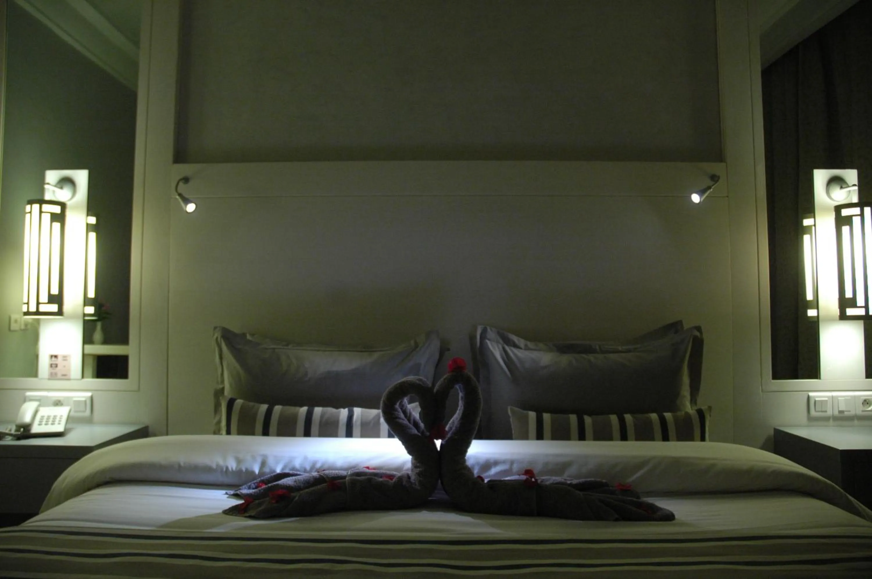 Bed in Djerba Plaza Thalasso & Spa