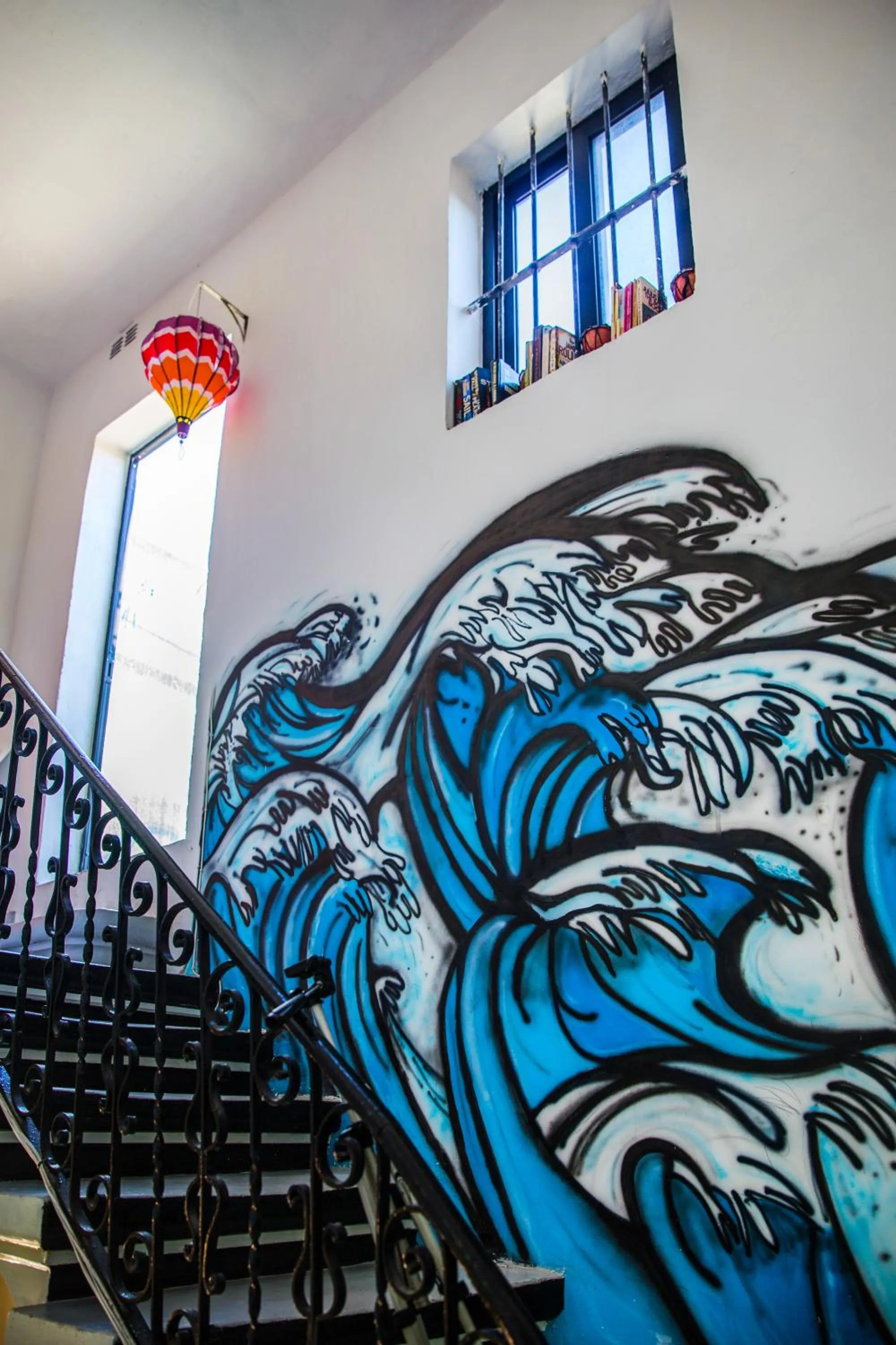 Decorative detail in Five Trees