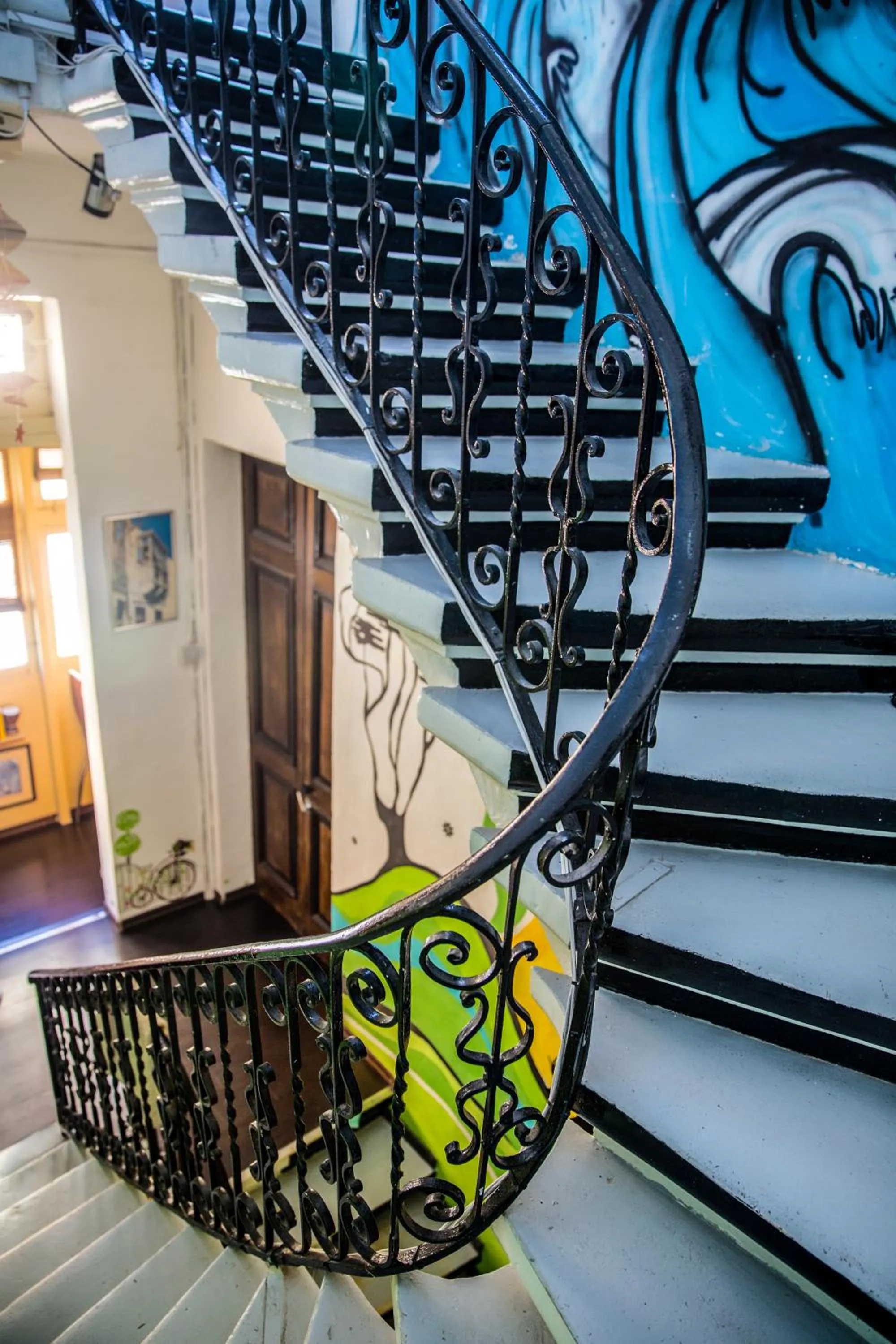 Decorative detail in Five Trees