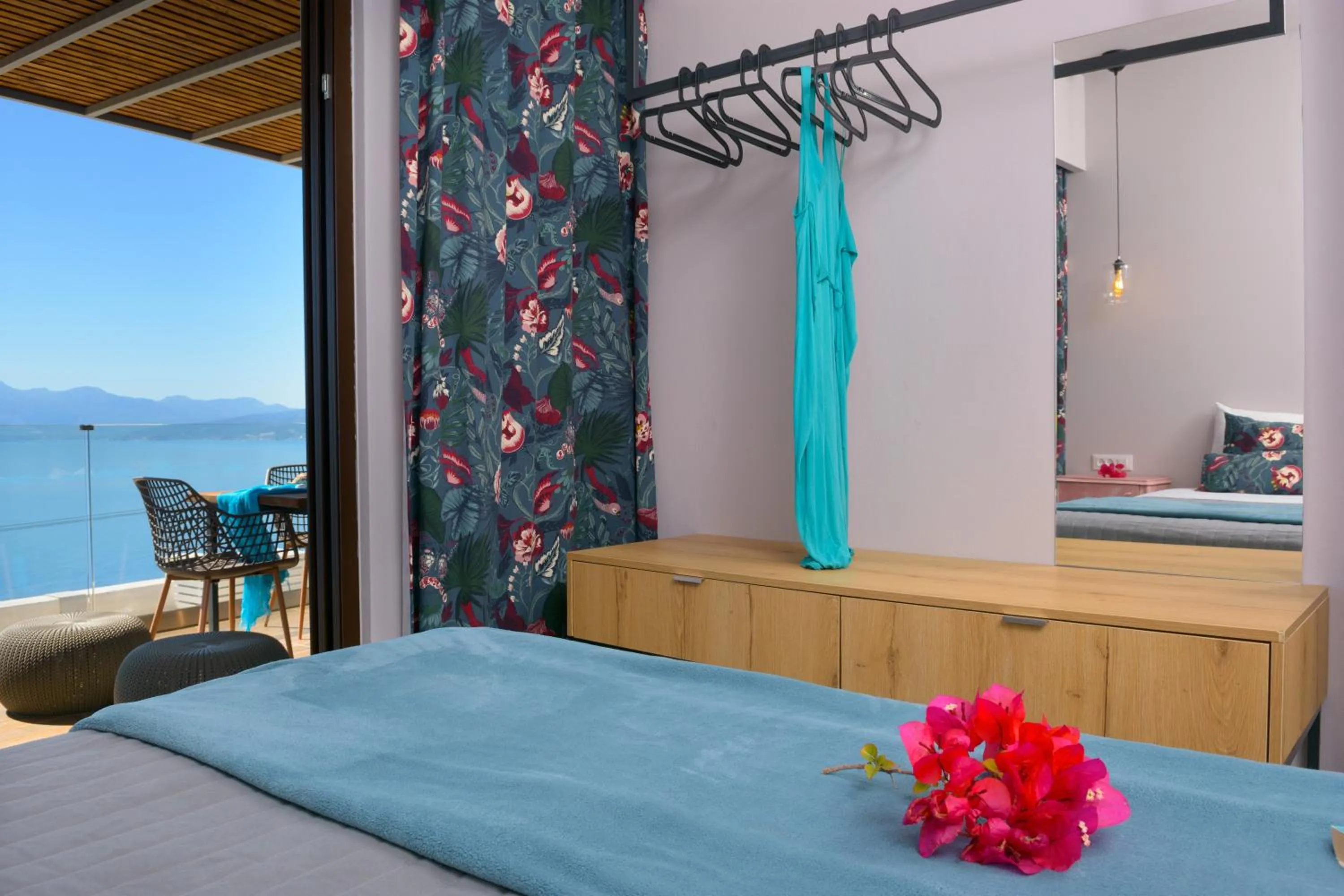 Bed in Villa Olga