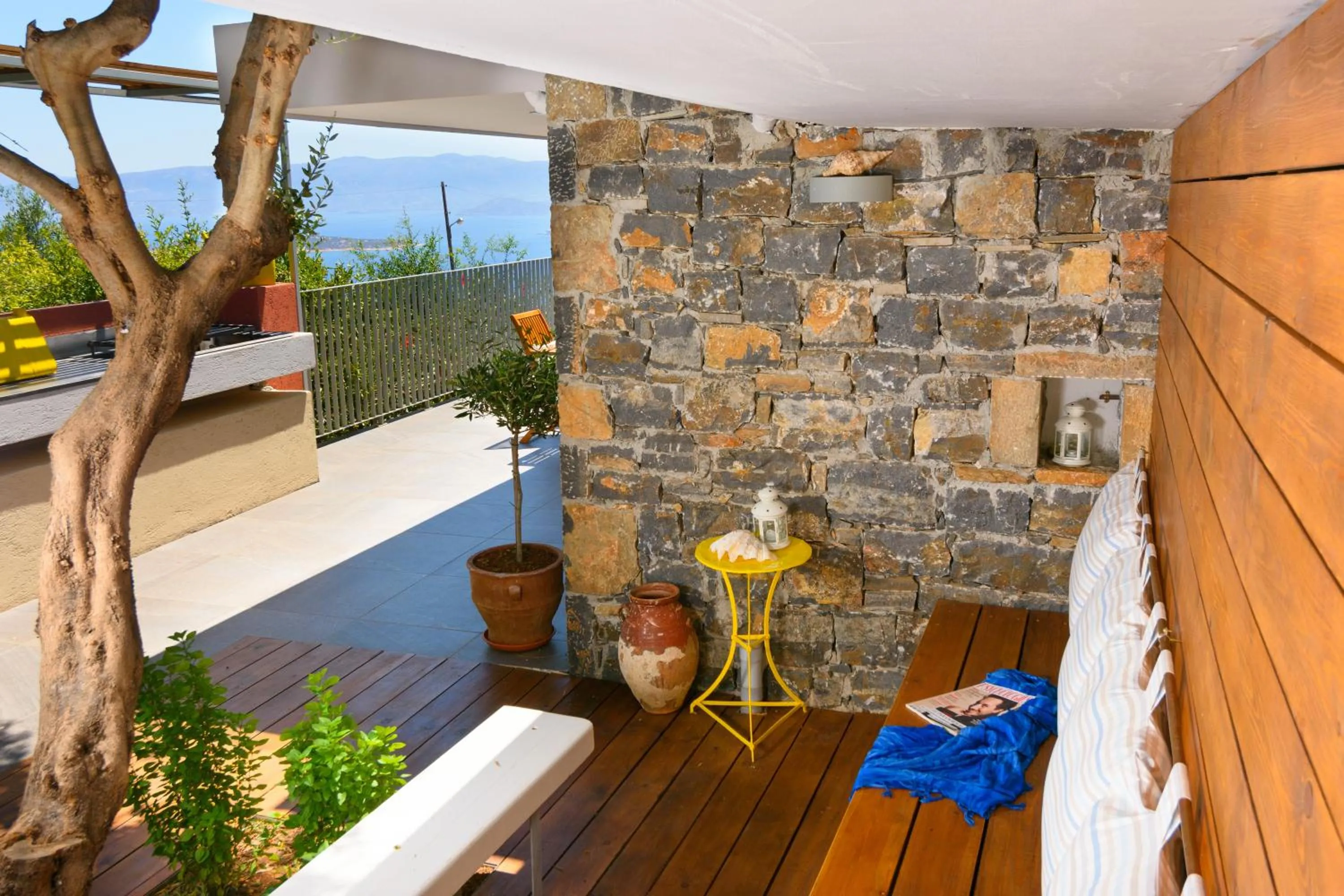 BBQ facilities in Villa Olga