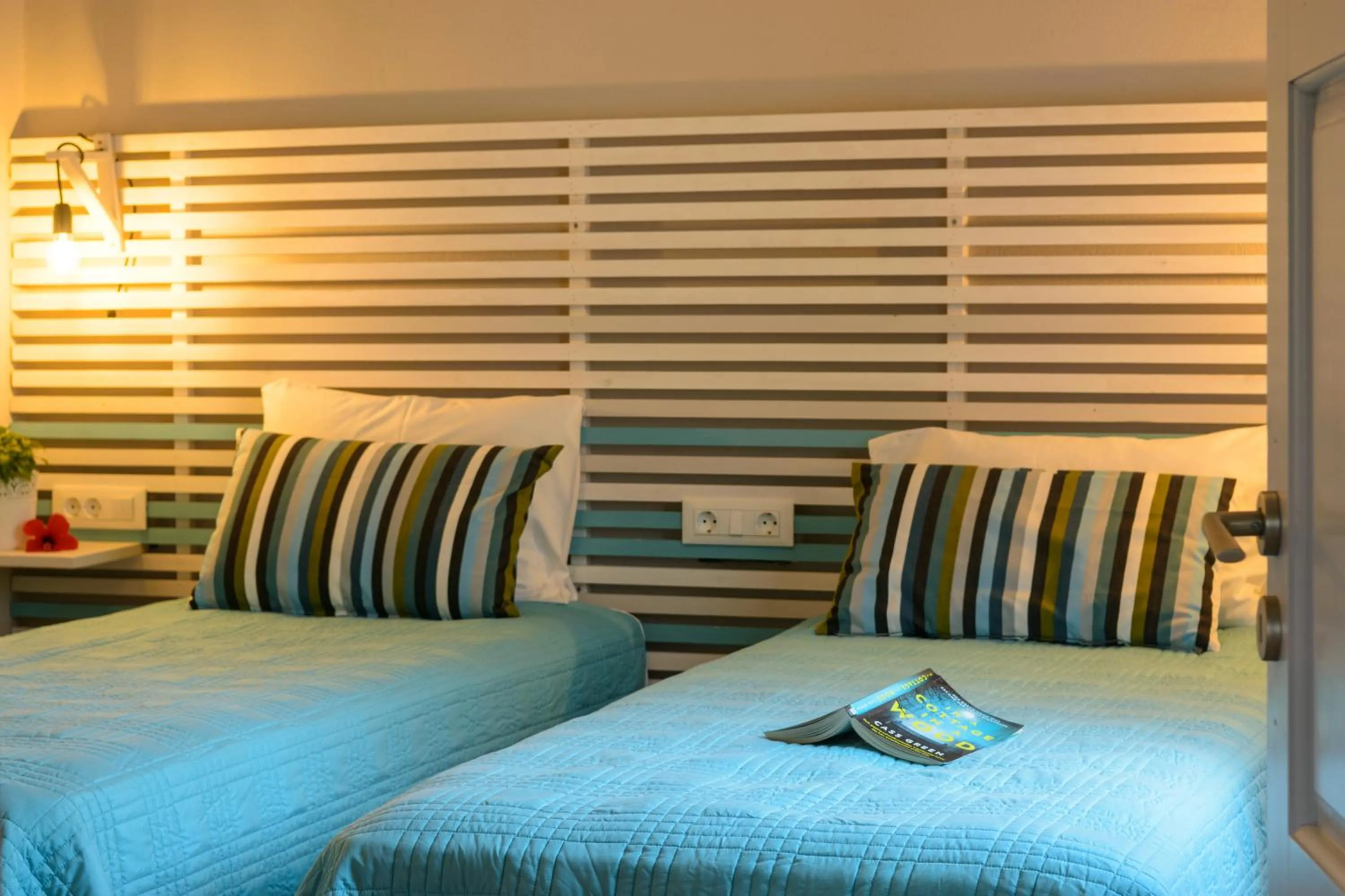 Bedroom, Bed in Villa Olga