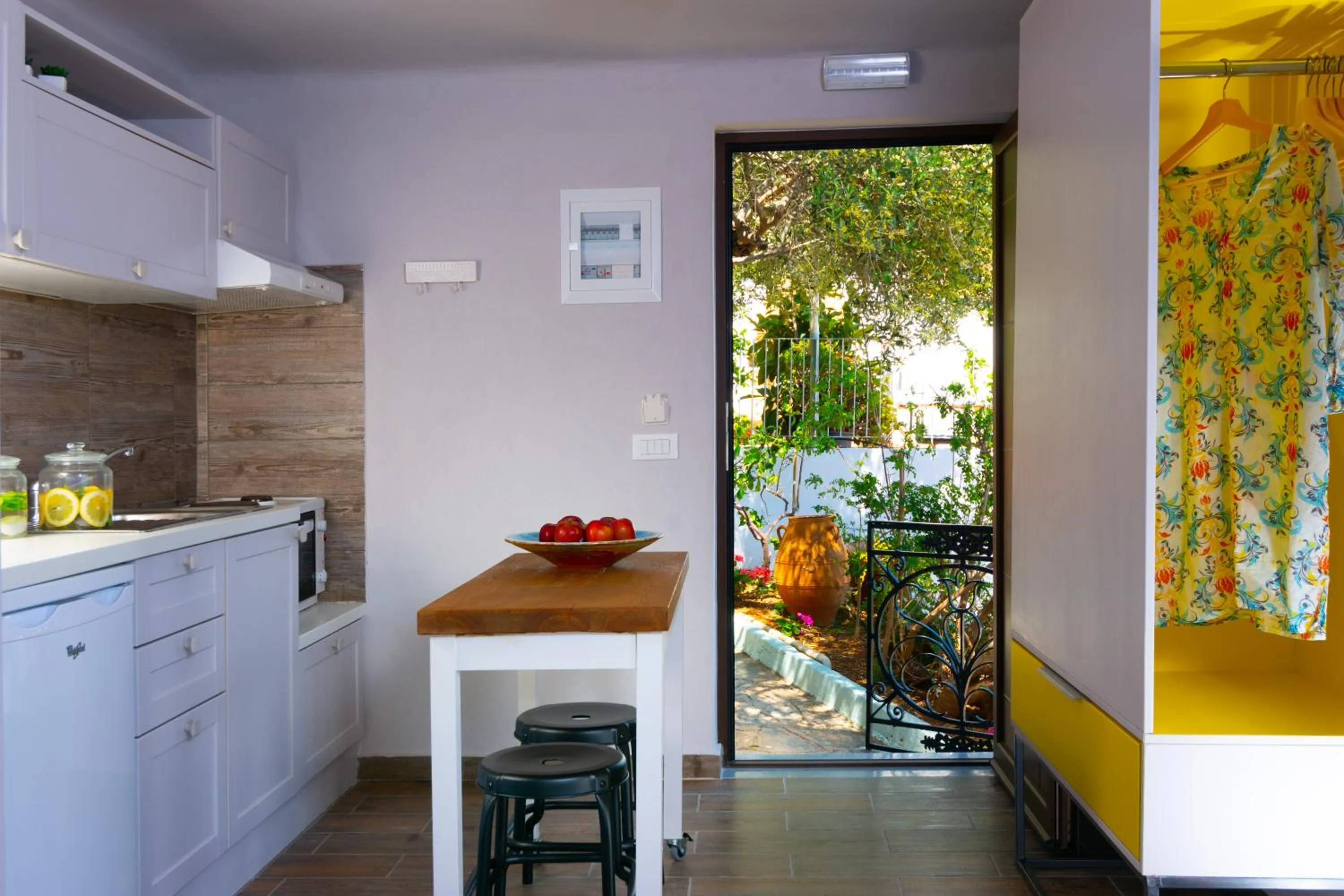 Kitchen or kitchenette in Villa Olga