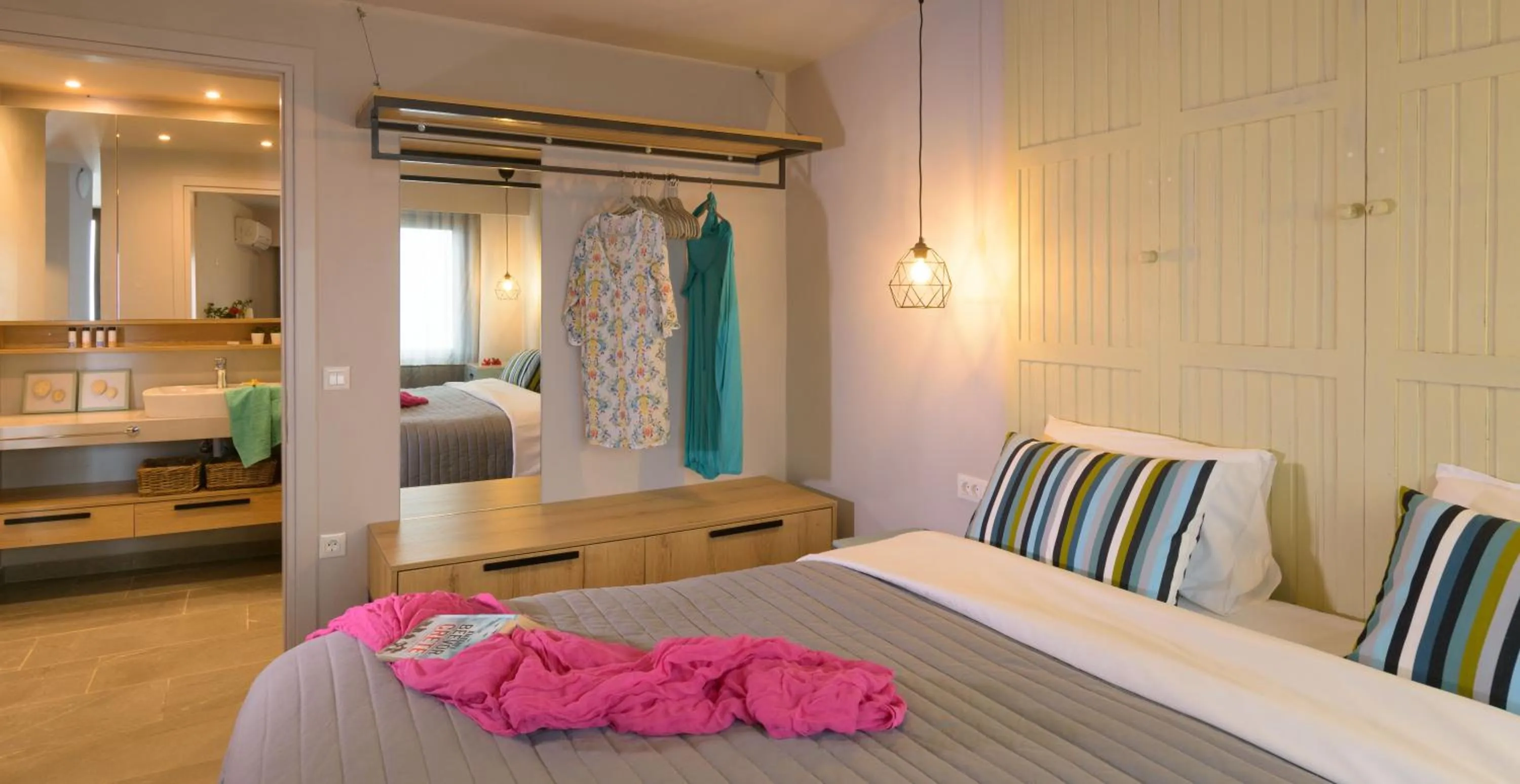 Bed in Villa Olga