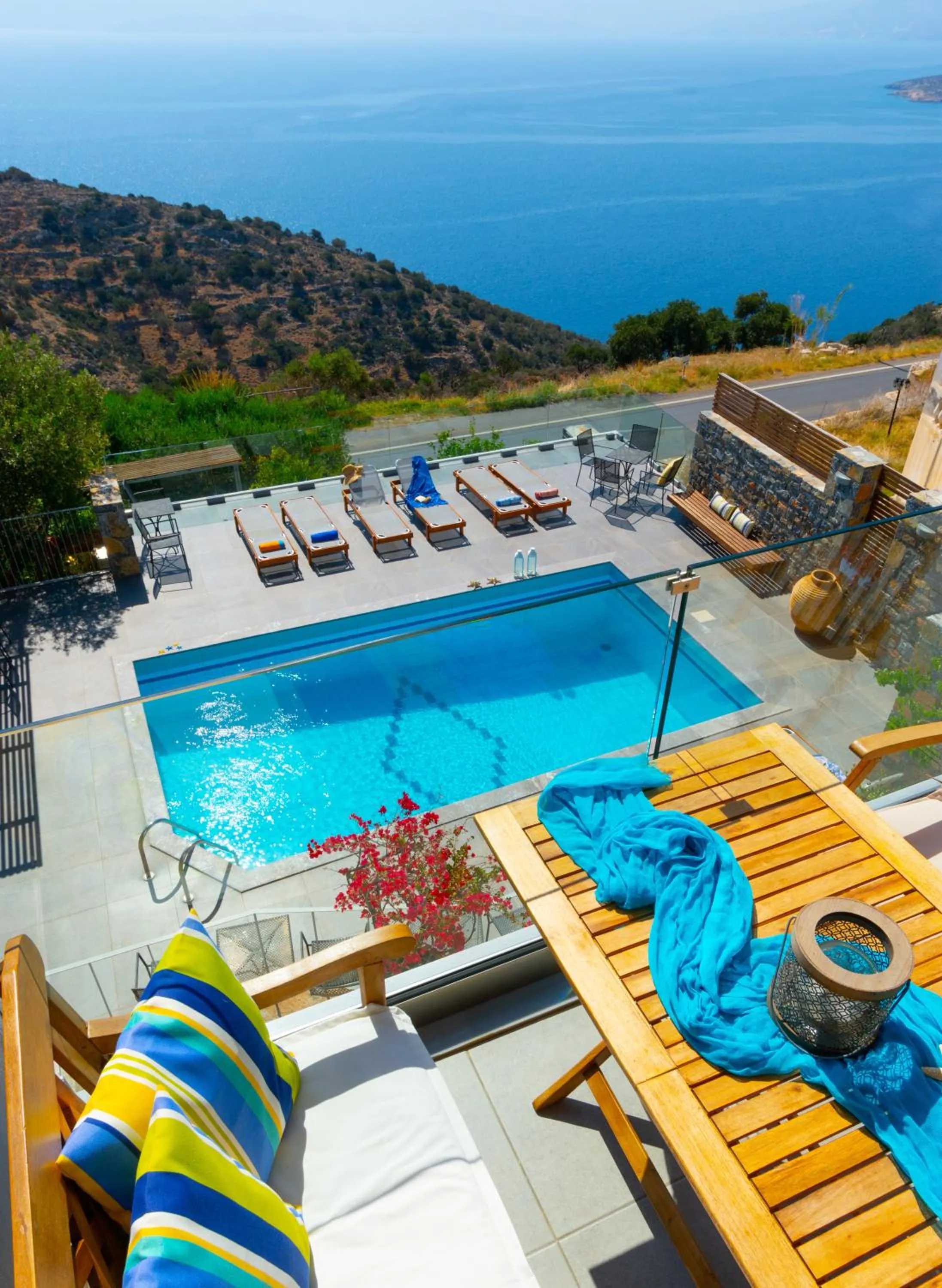 Balcony/Terrace in Villa Olga