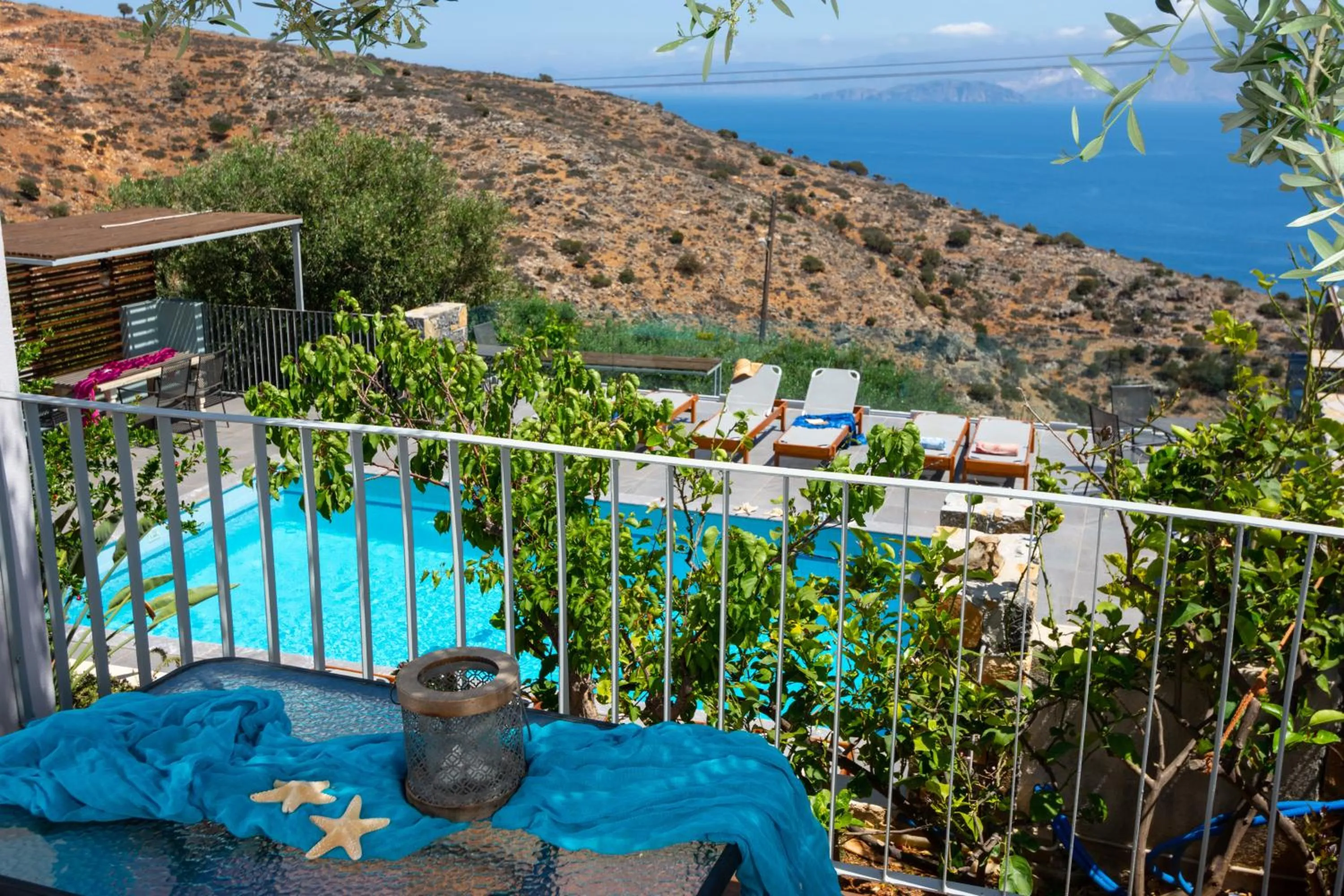 Balcony/Terrace in Villa Olga