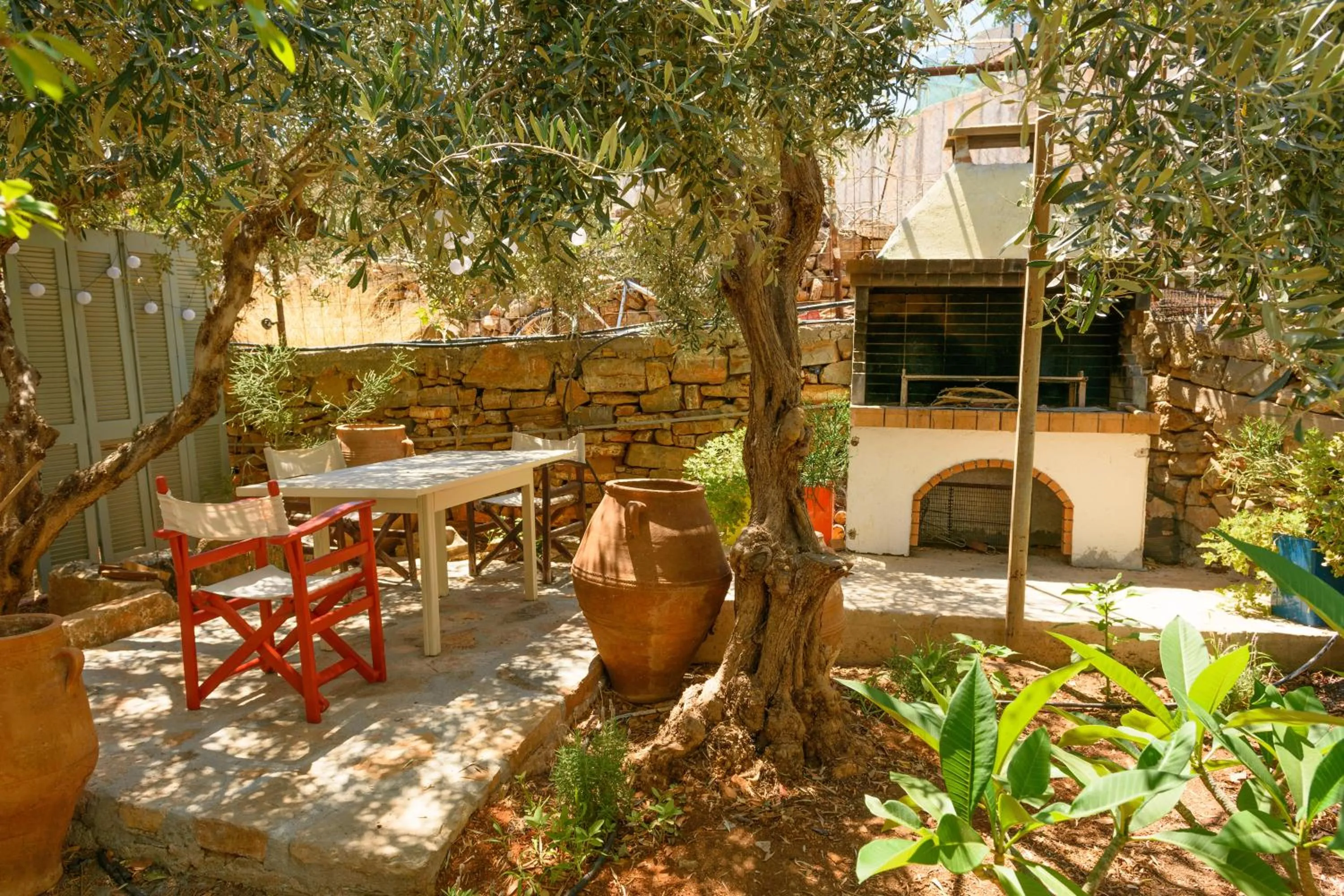 BBQ facilities in Villa Olga