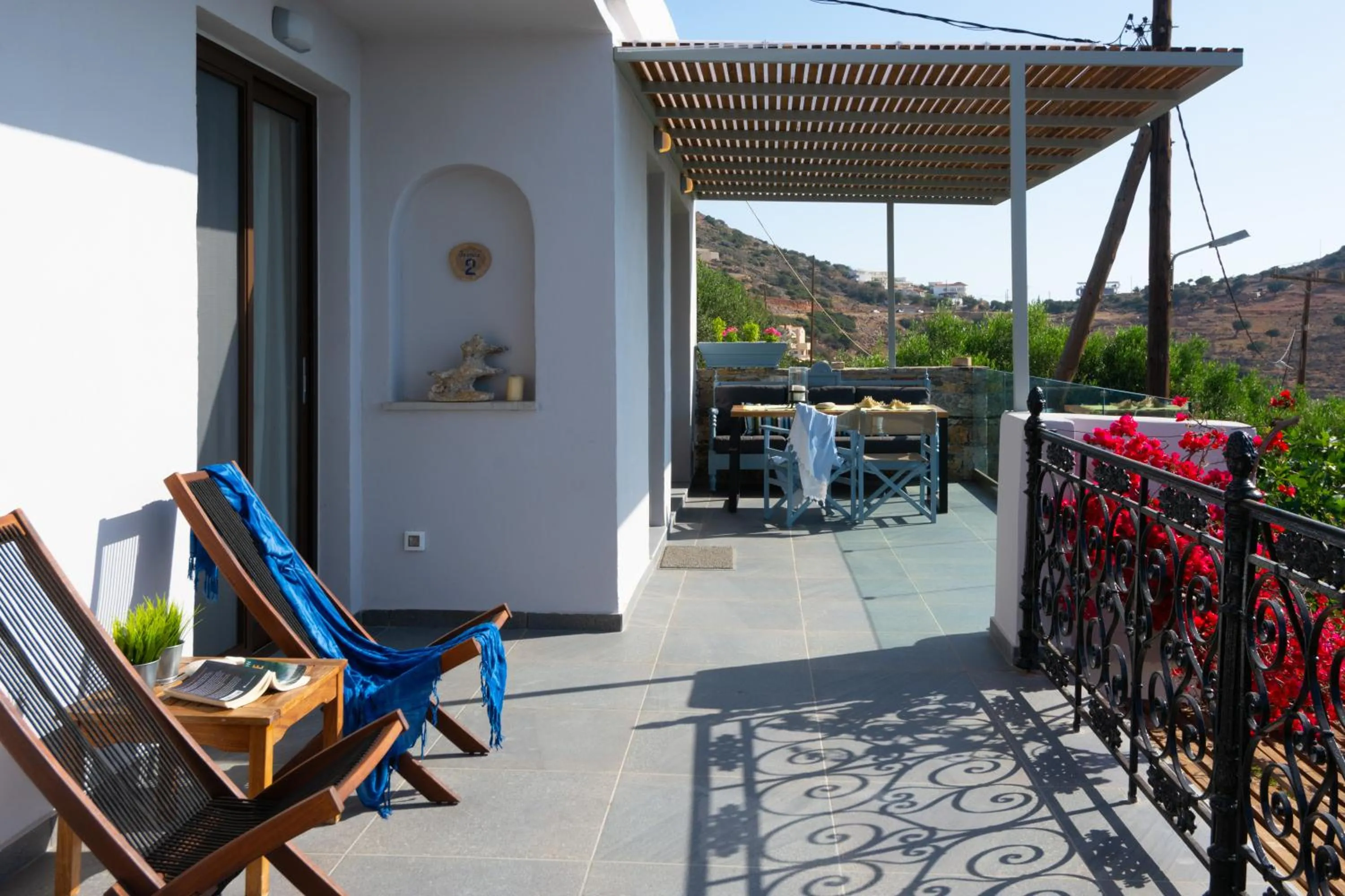 Balcony/Terrace in Villa Olga