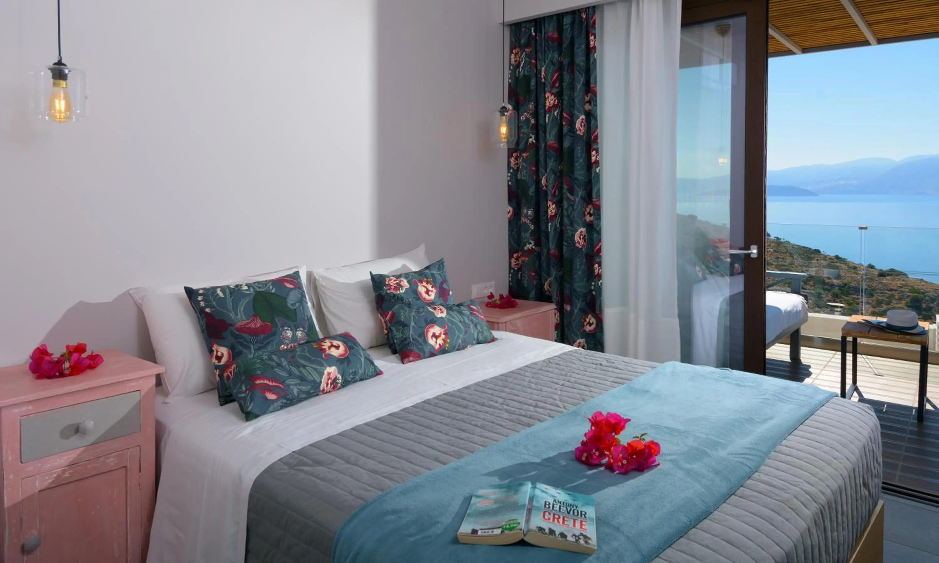Bed in Villa Olga