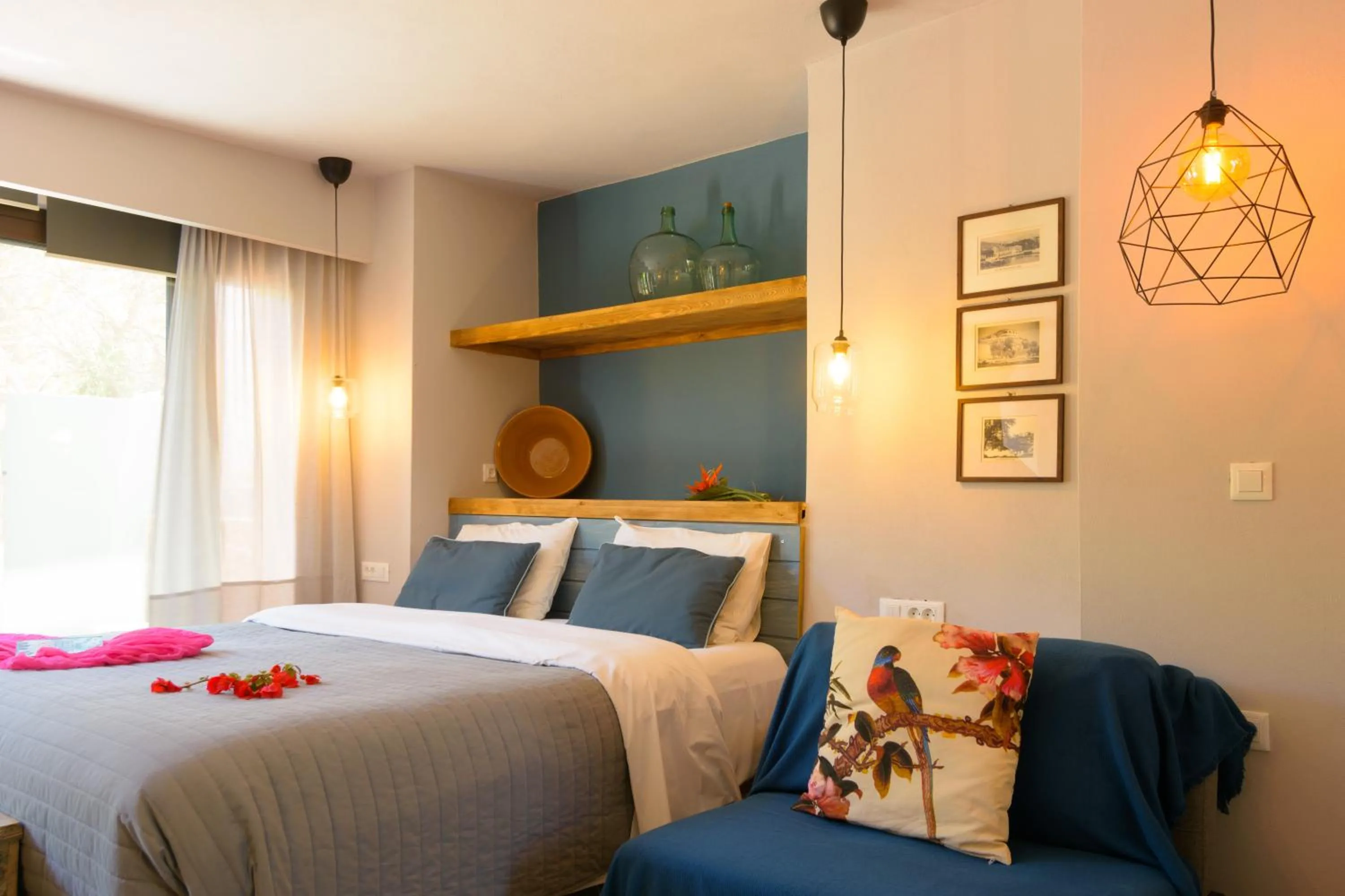 Bed in Villa Olga