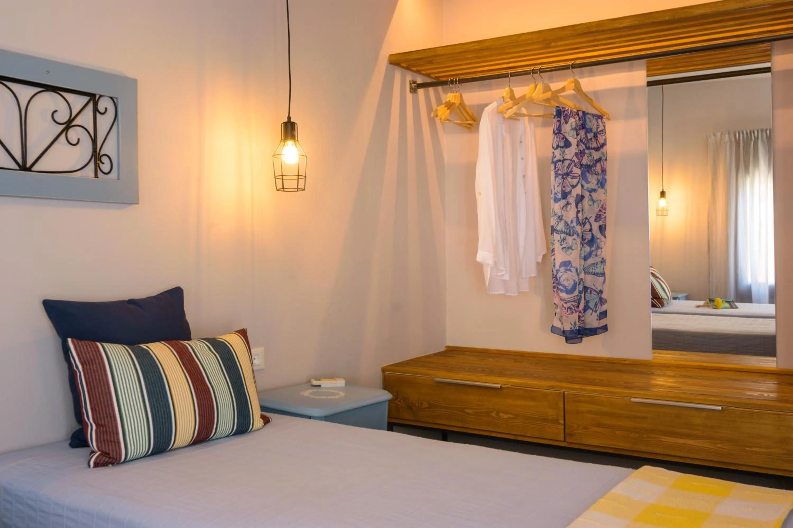 Bedroom, Bed in Villa Olga