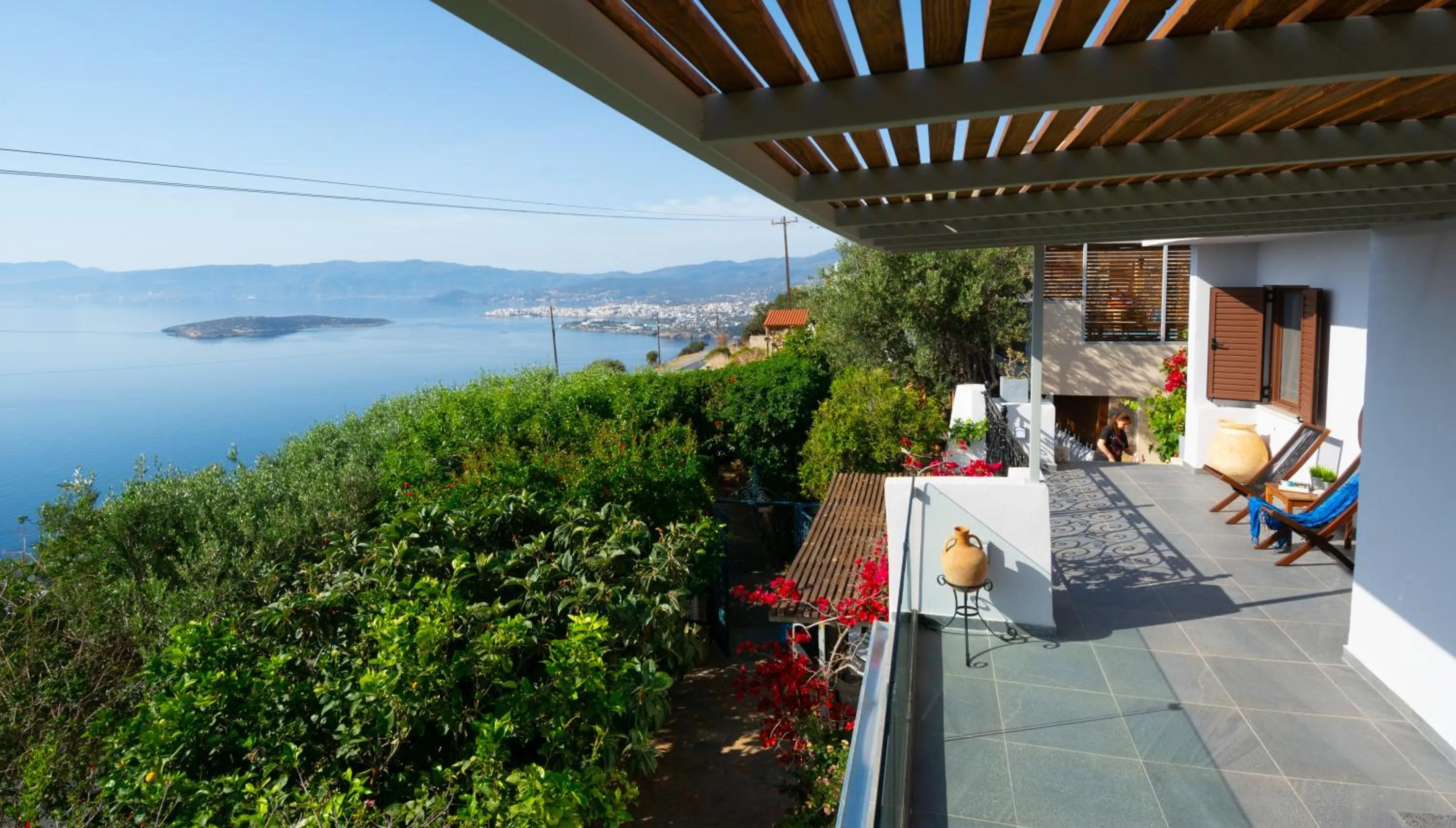 Balcony/Terrace in Villa Olga