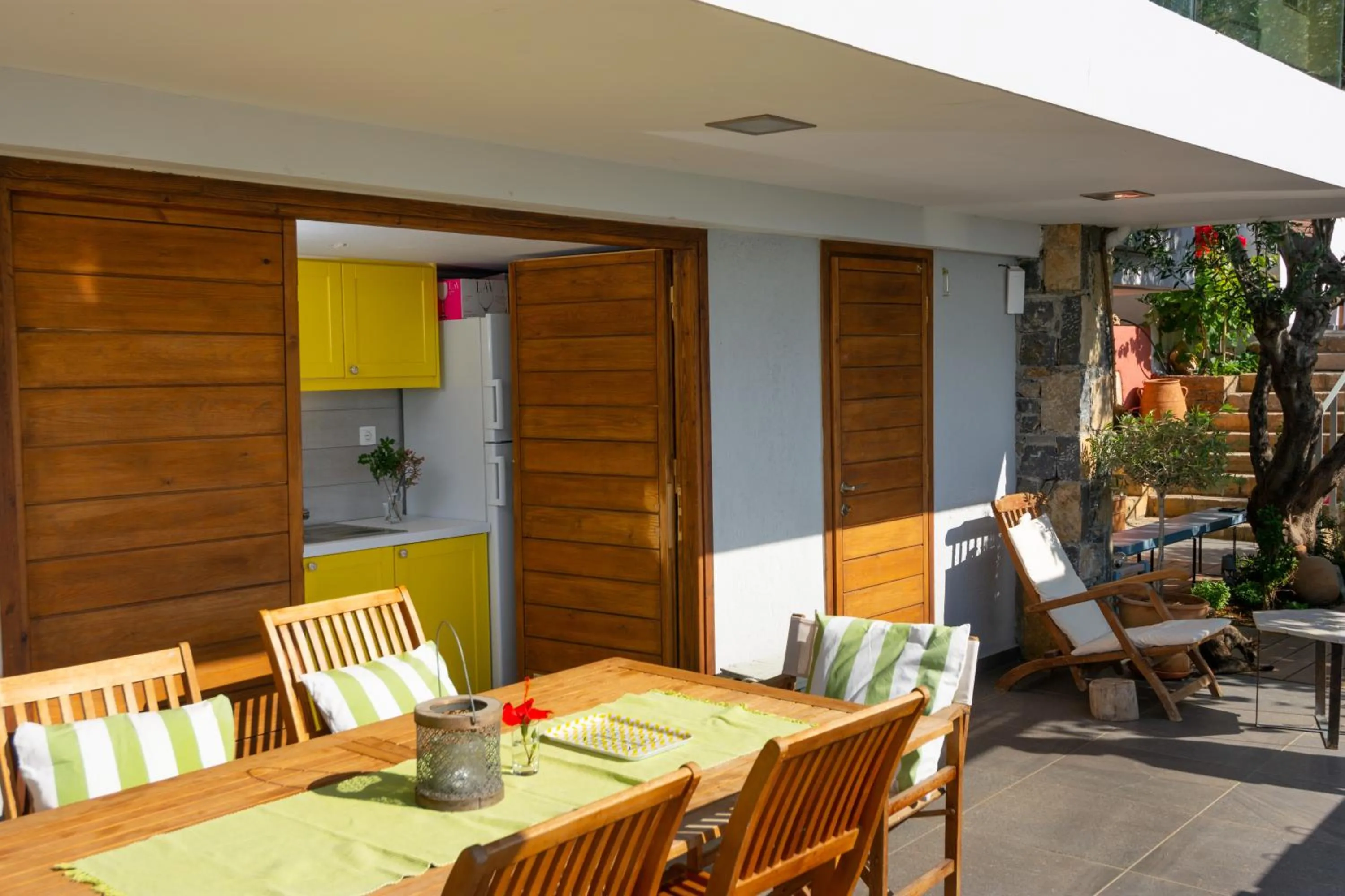 BBQ facilities in Villa Olga