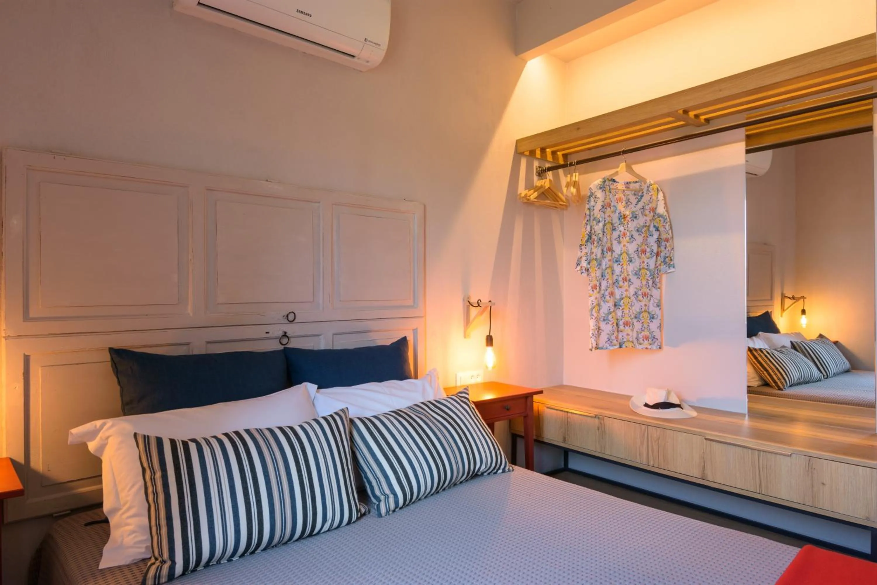 Bedroom, Bed in Villa Olga