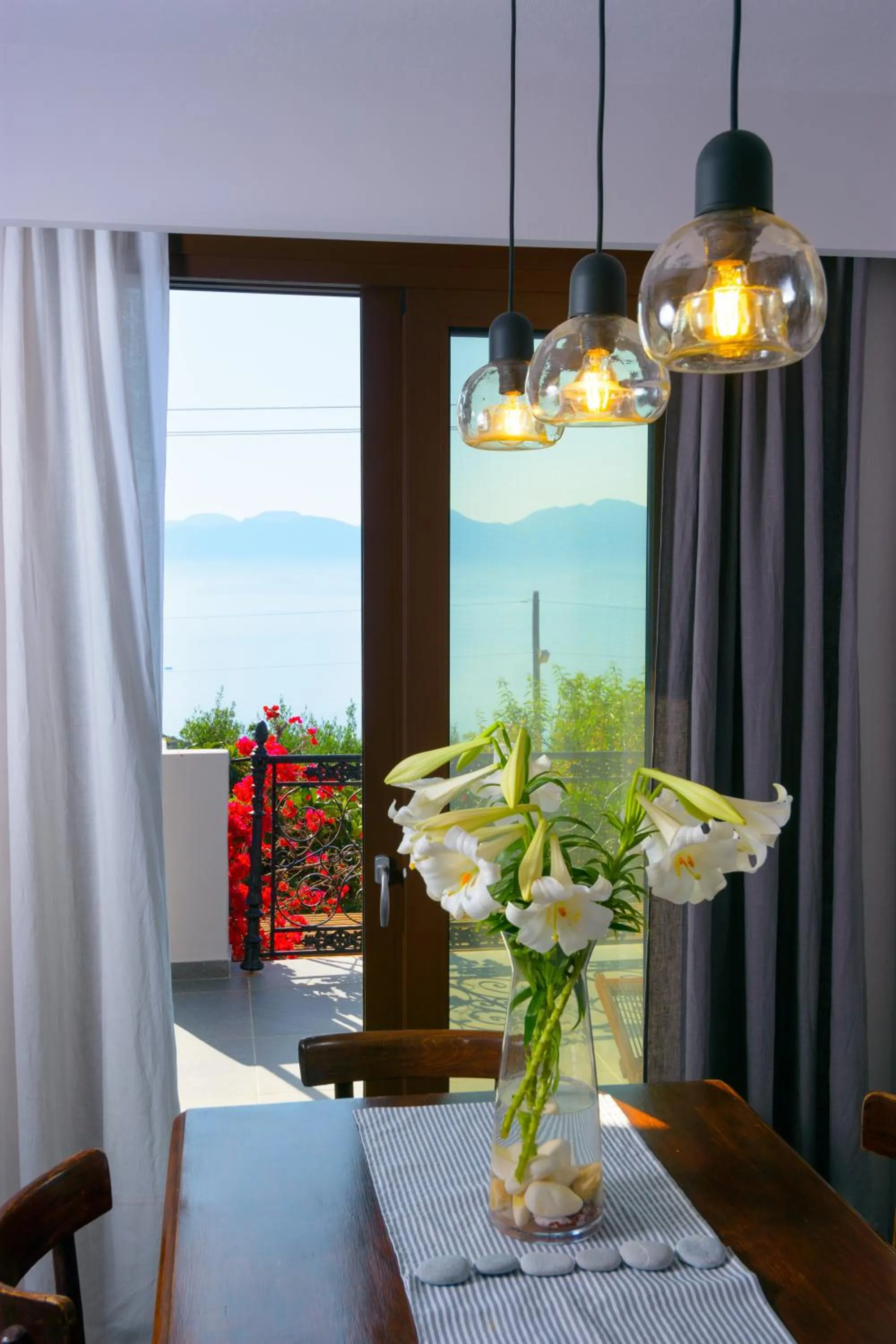 Dining area in Villa Olga