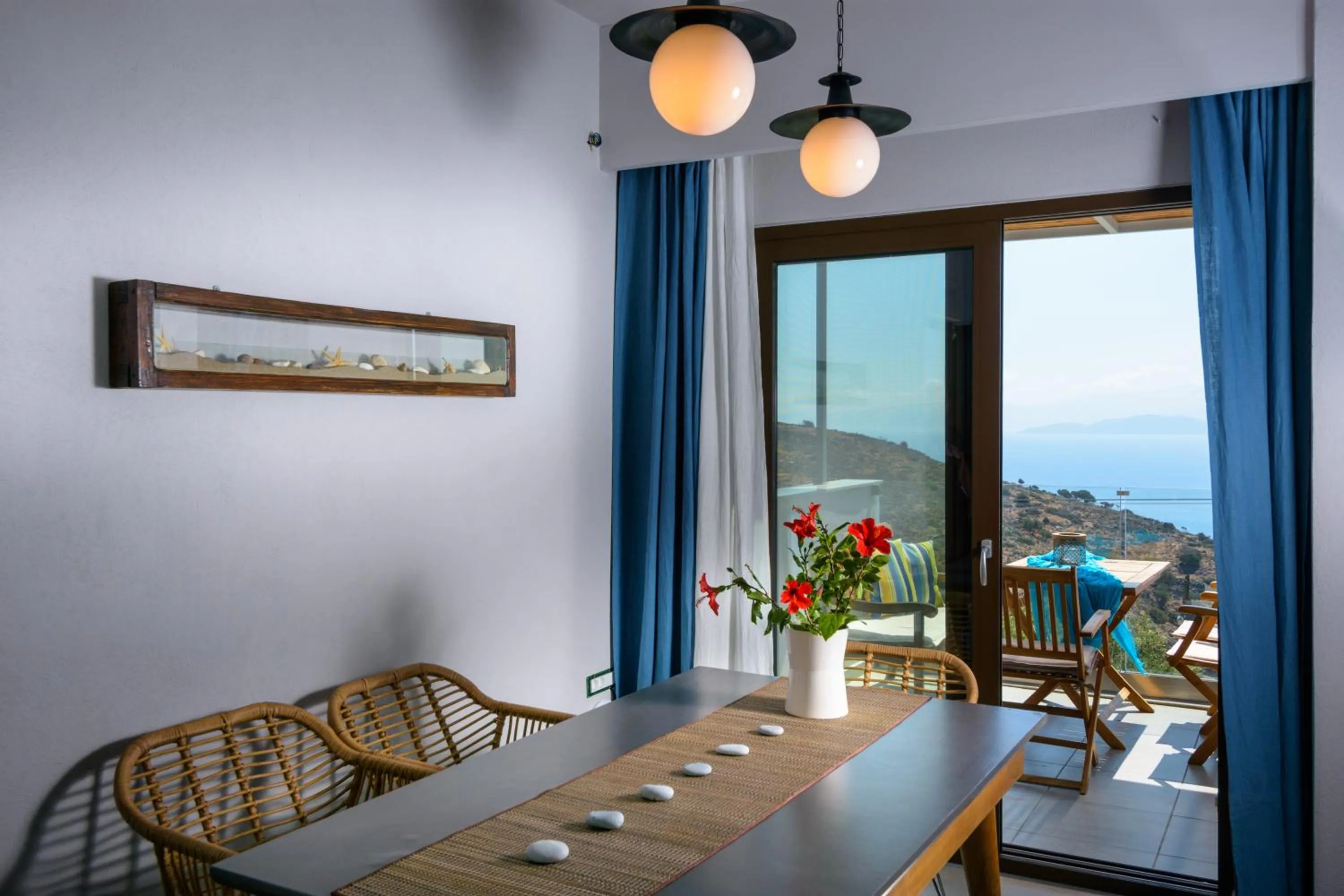 Dining area in Villa Olga