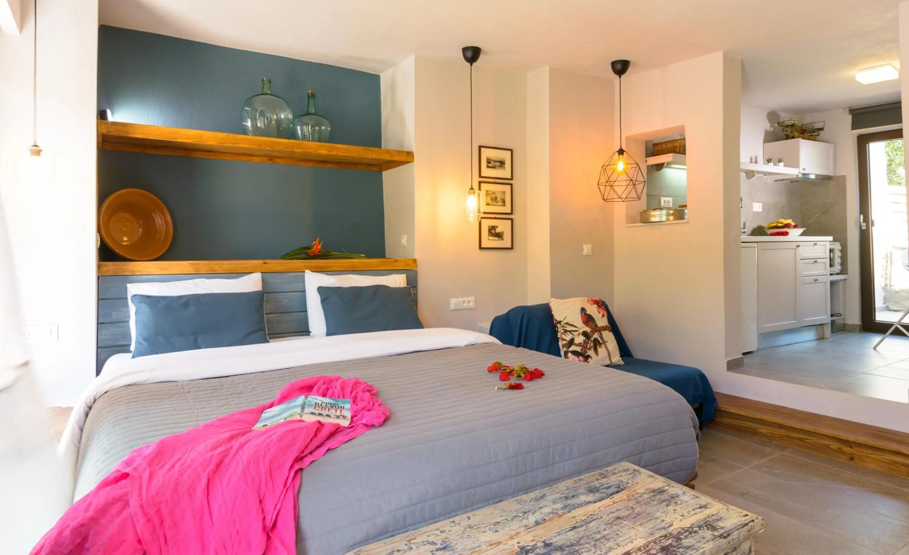 Bed in Villa Olga
