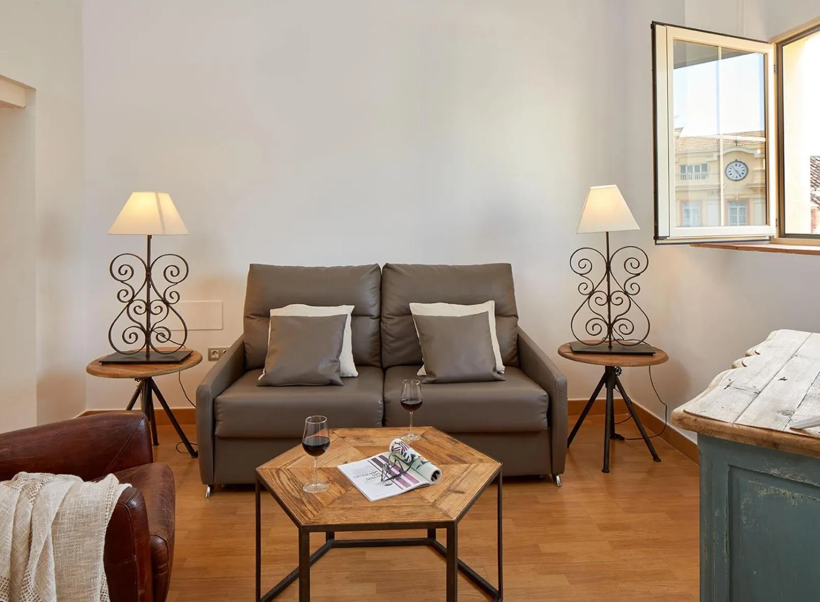 Living room in Lodgingmalaga Plaza Constitucion