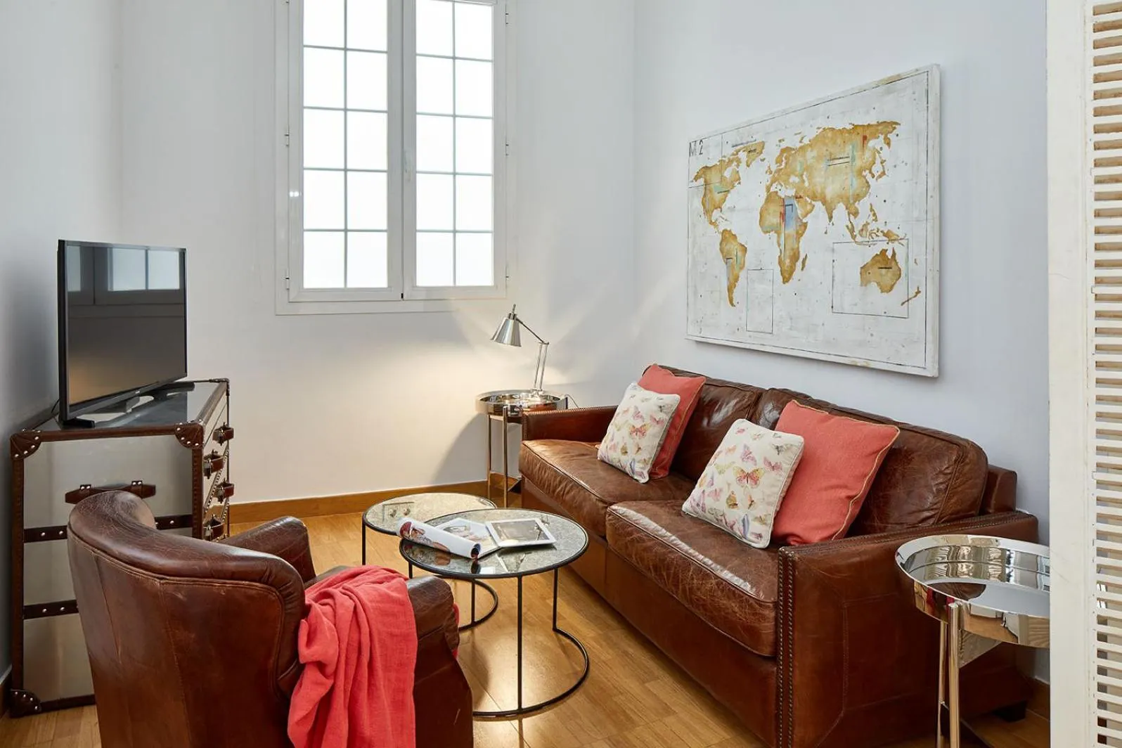 Living room in Lodgingmalaga Plaza Constitucion