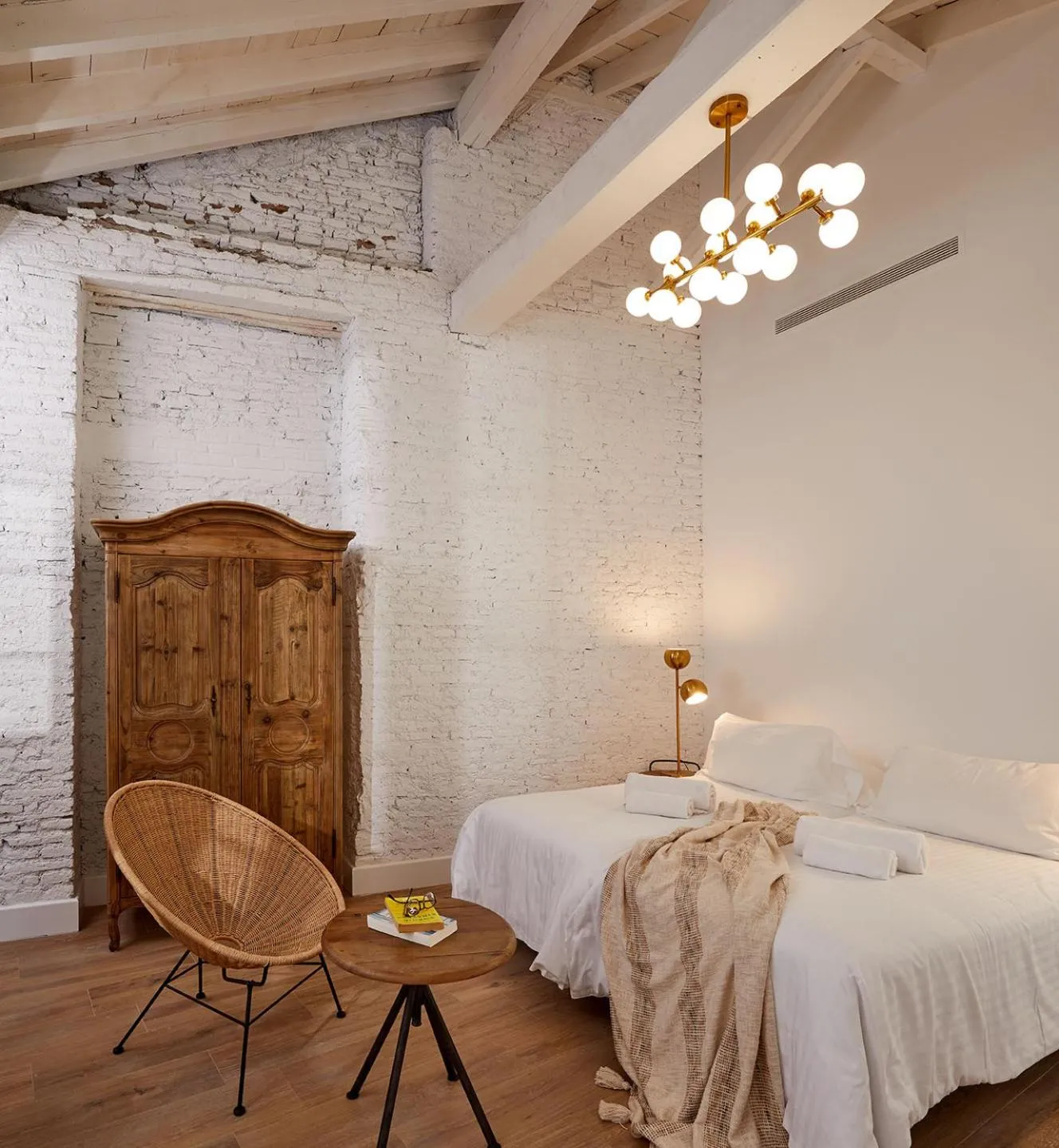 Bedroom, Bed in Lodgingmalaga Plaza Constitucion