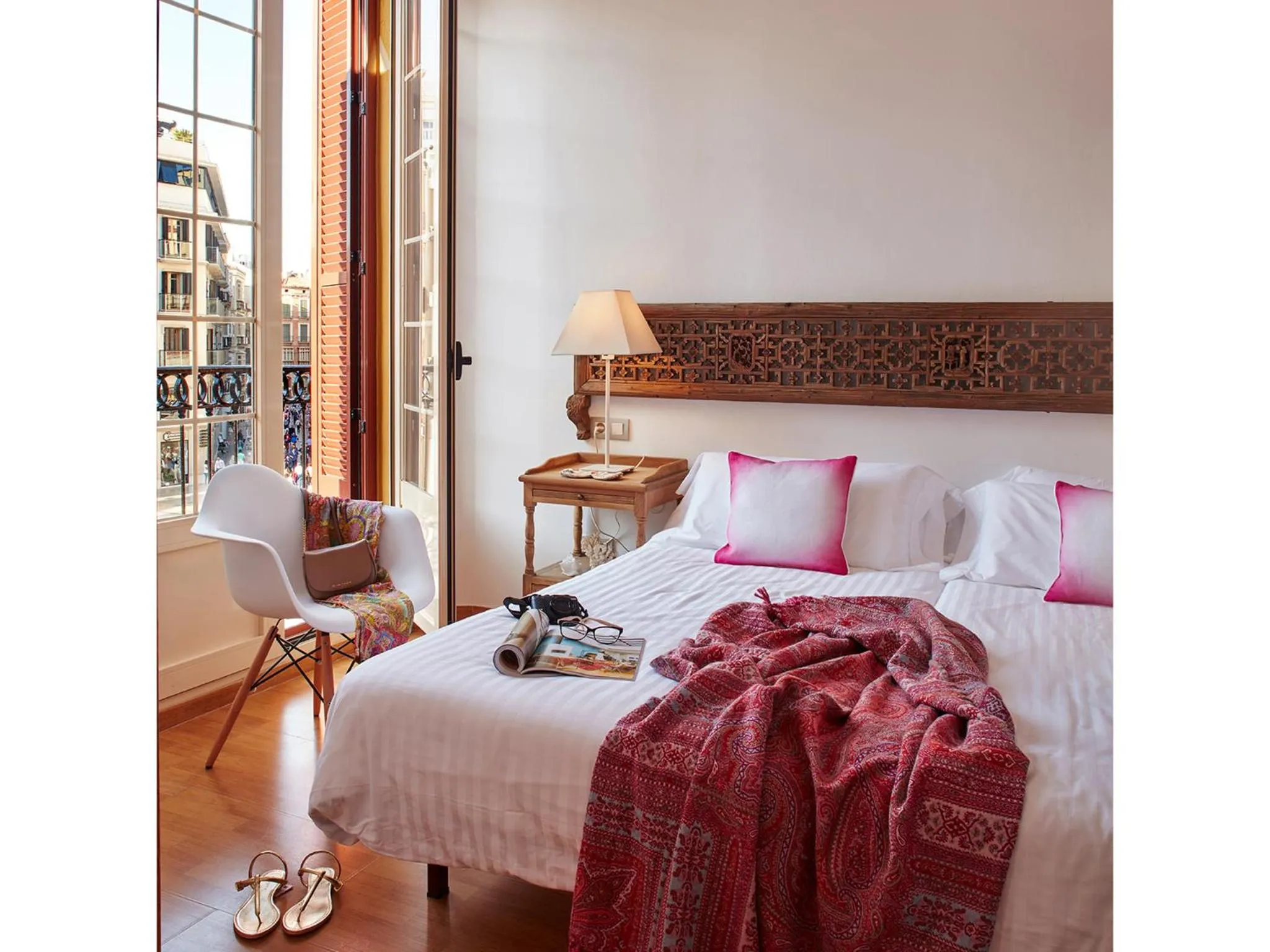 Bedroom, Bed in Lodgingmalaga Plaza Constitucion