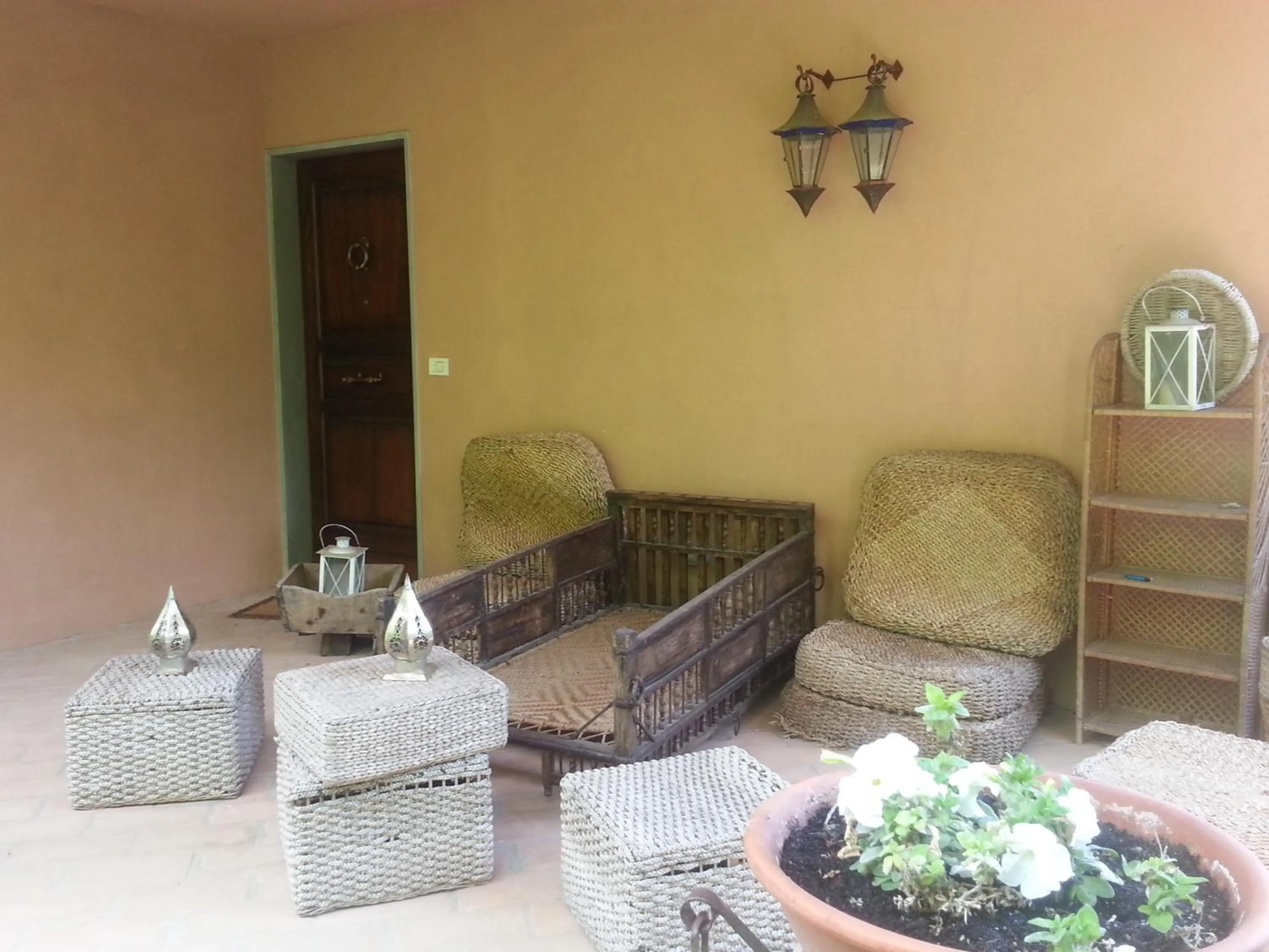 Patio in Alta Perugia B&B