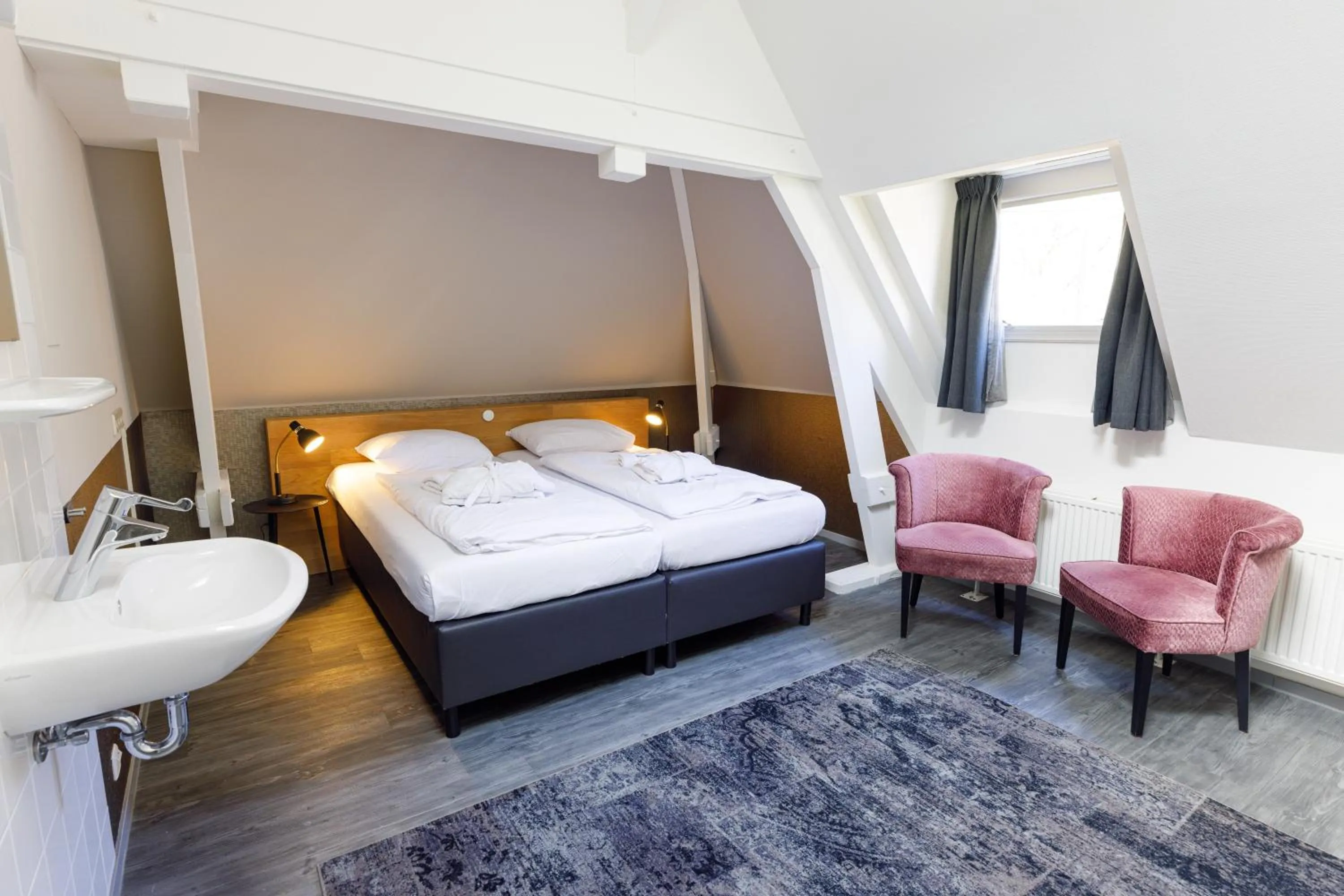 Bed in B&B Landgoed De Grote Beek