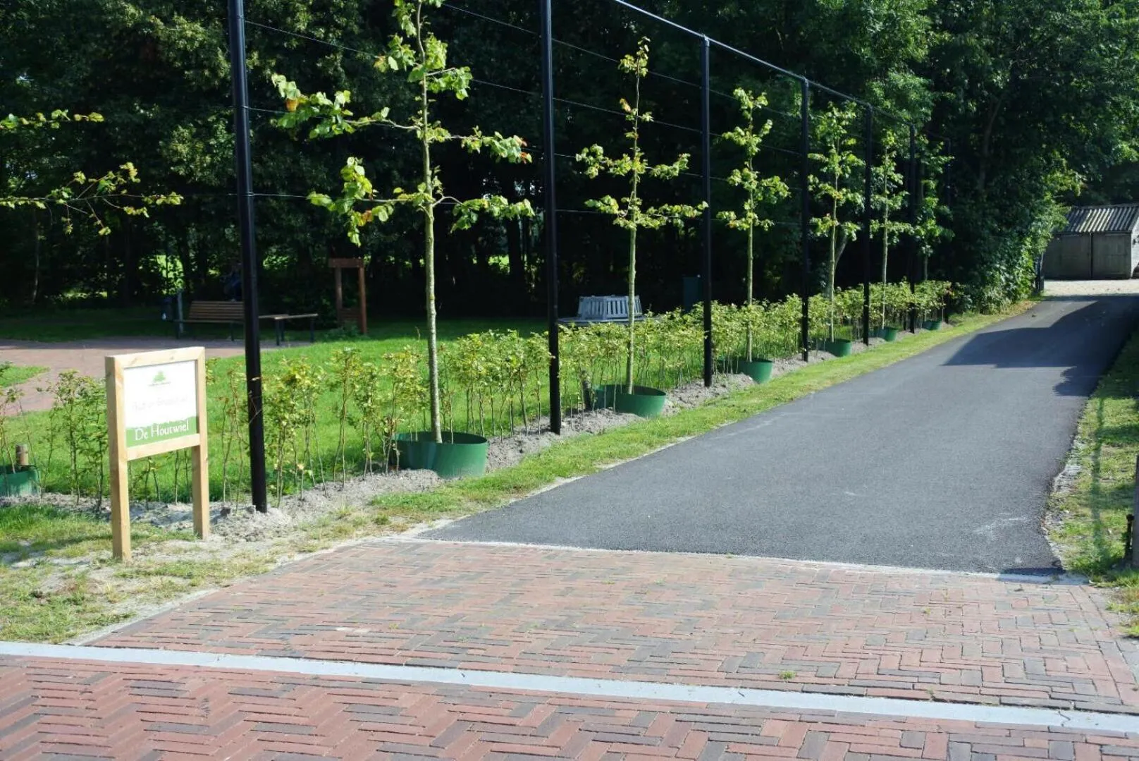 Property logo or sign in Bed en Breakfast de Houtwiel