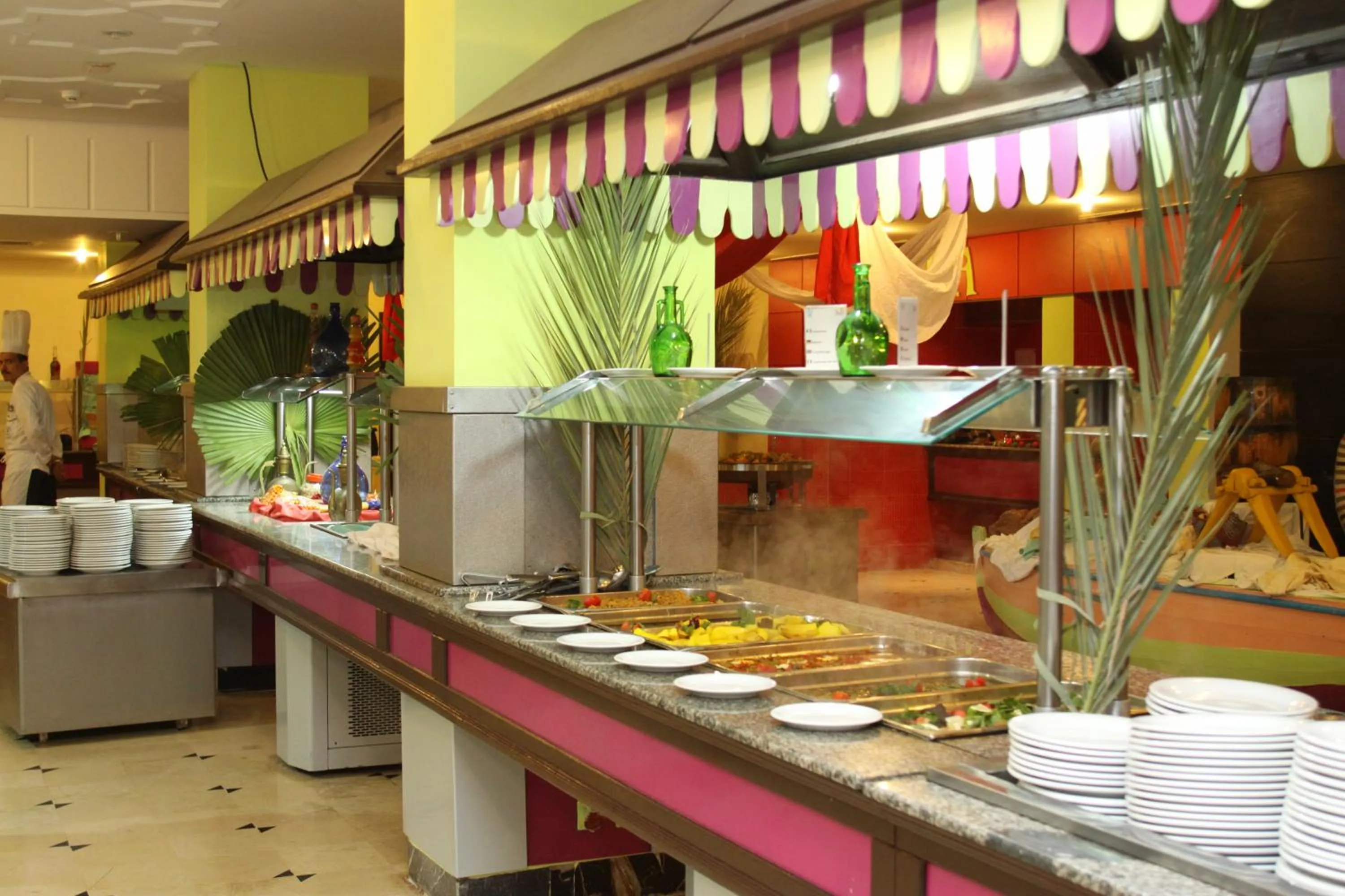 Buffet breakfast in El Mehdi Beach Resort ex Primasol El Mehdi