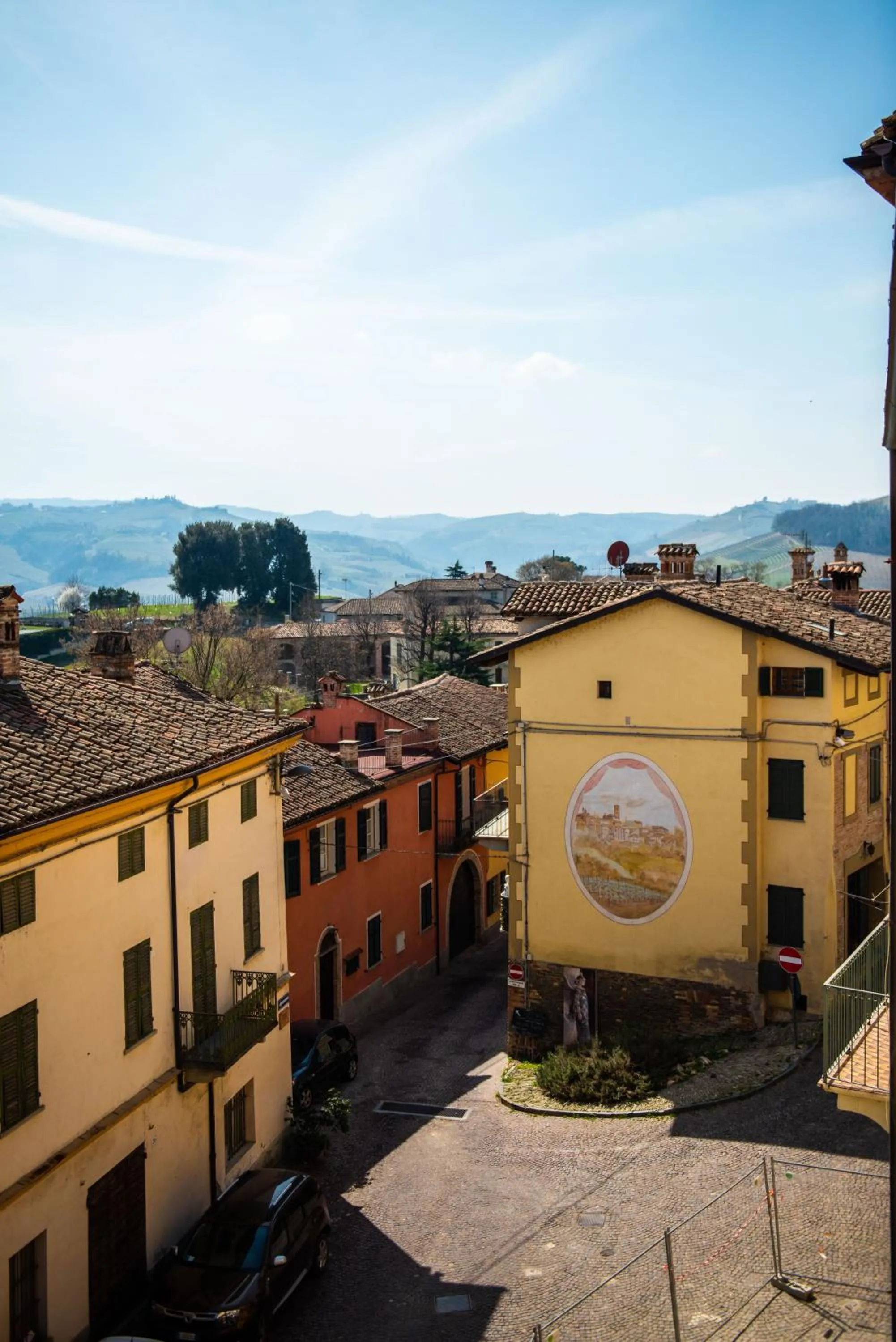 Quiet street view in Boutique Hotel Al Palazzo Rosso