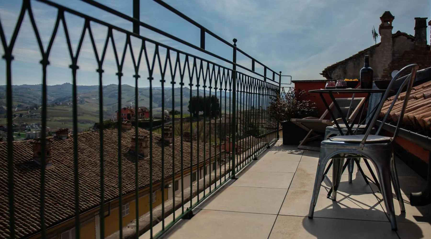 Balcony/Terrace in Boutique Hotel Al Palazzo Rosso
