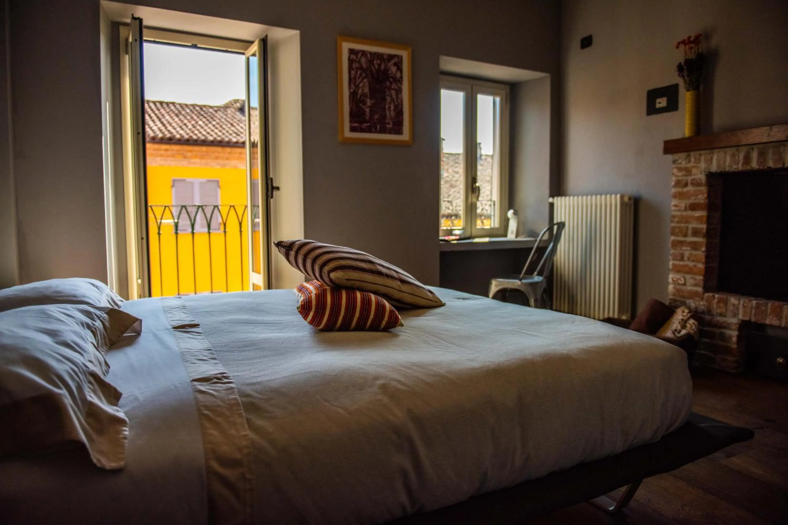 Bed in Boutique Hotel Al Palazzo Rosso