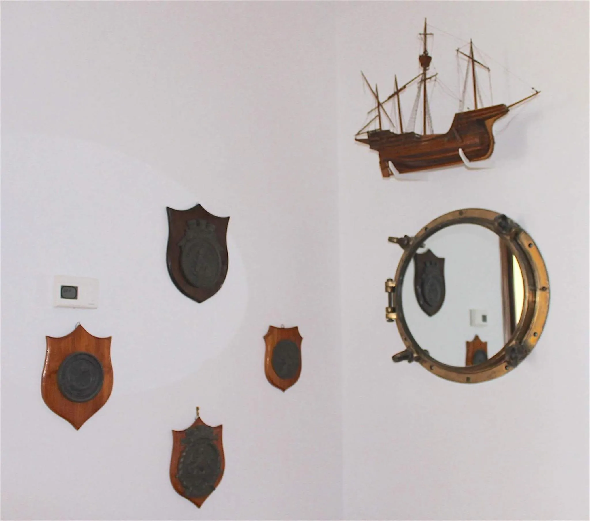 Decorative detail in APT Il Rifugio del Marinaio