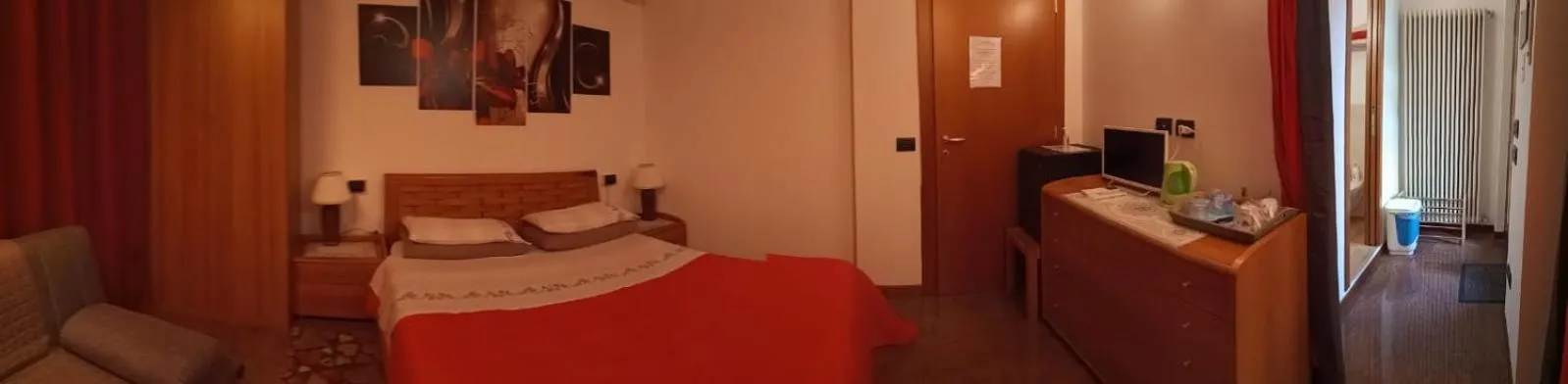 Bed in B&B Dosso Quarel