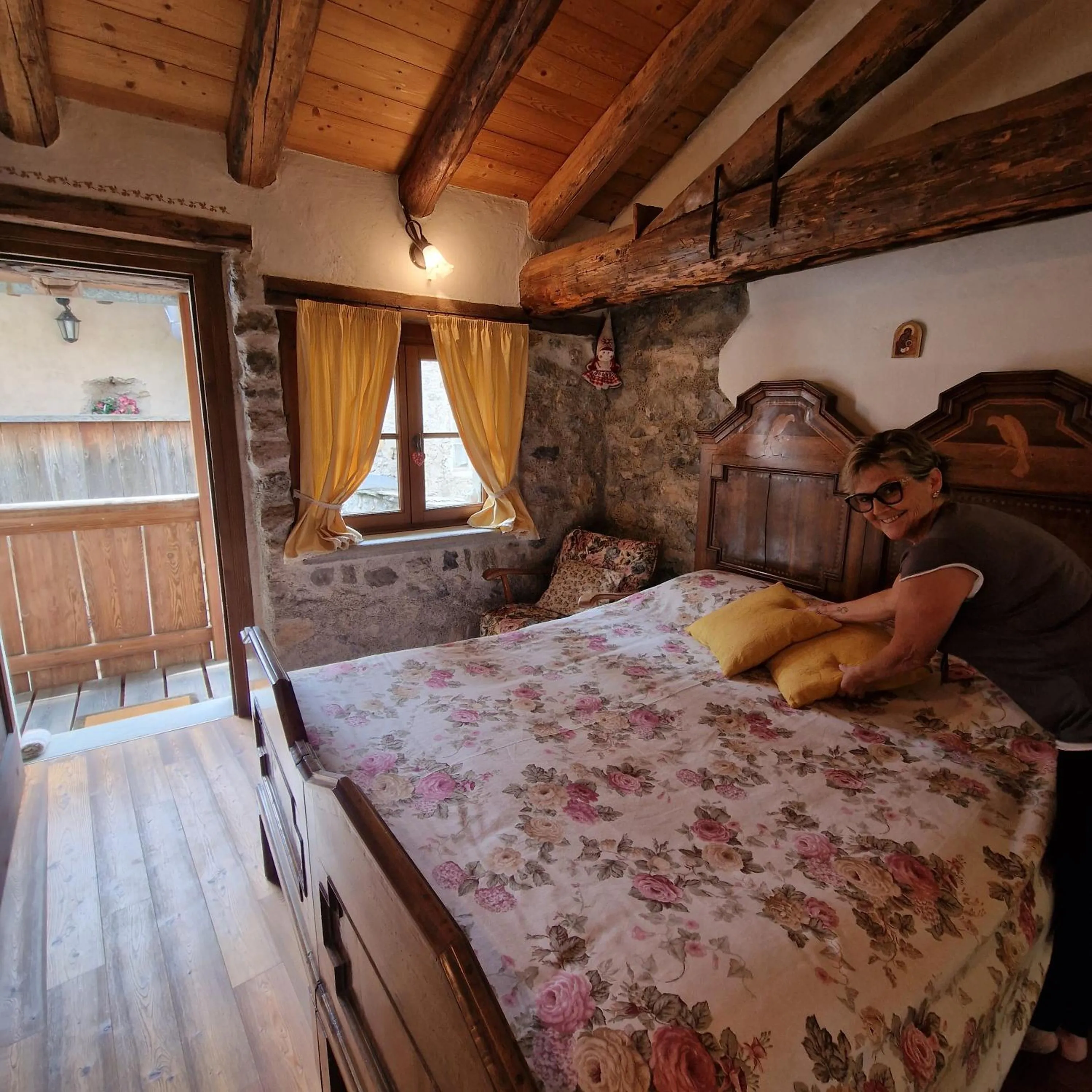 Bed in B&B Santa Brigida