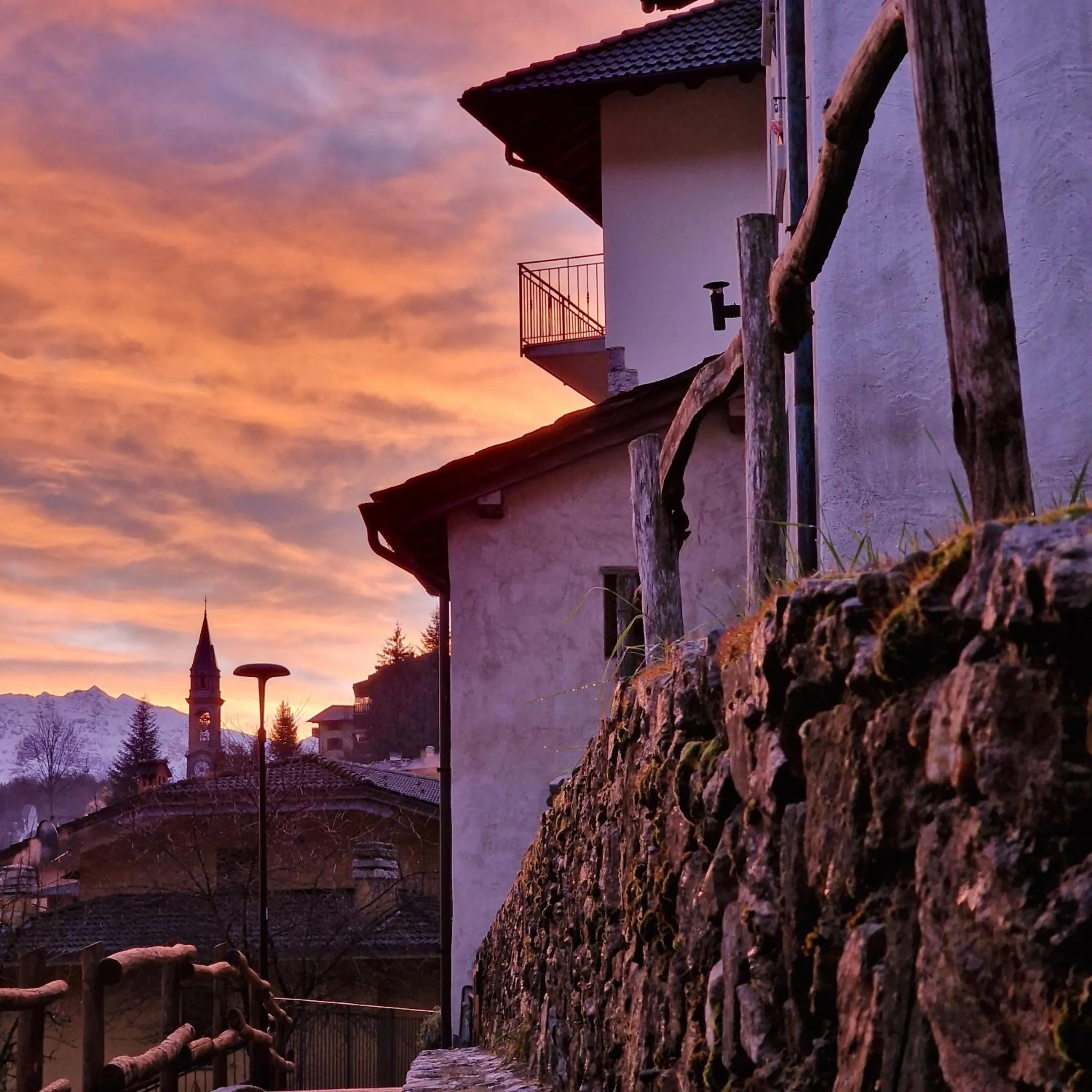 Property building in B&B Santa Brigida